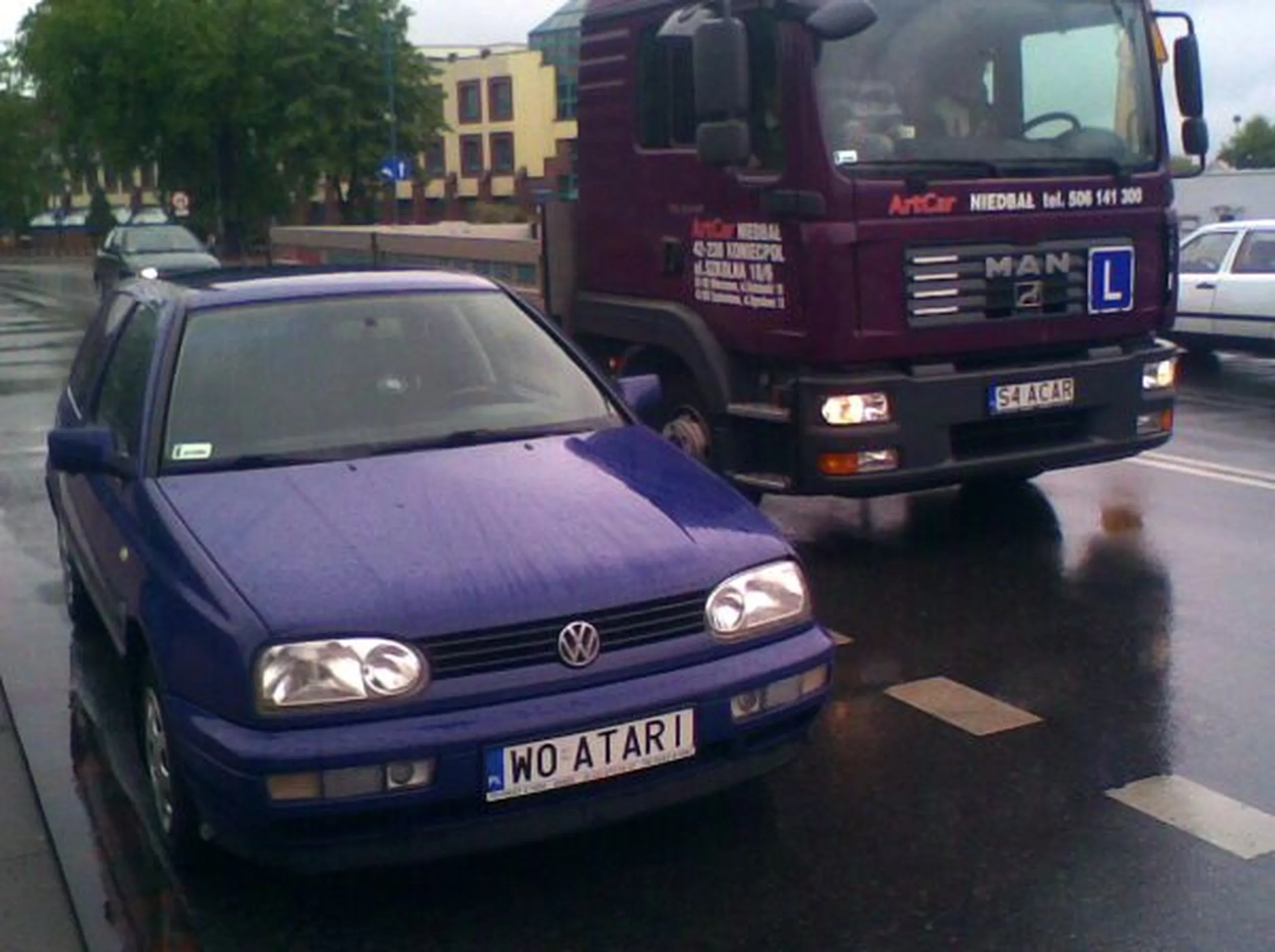 Fajny numer, blacha W0 ATARI