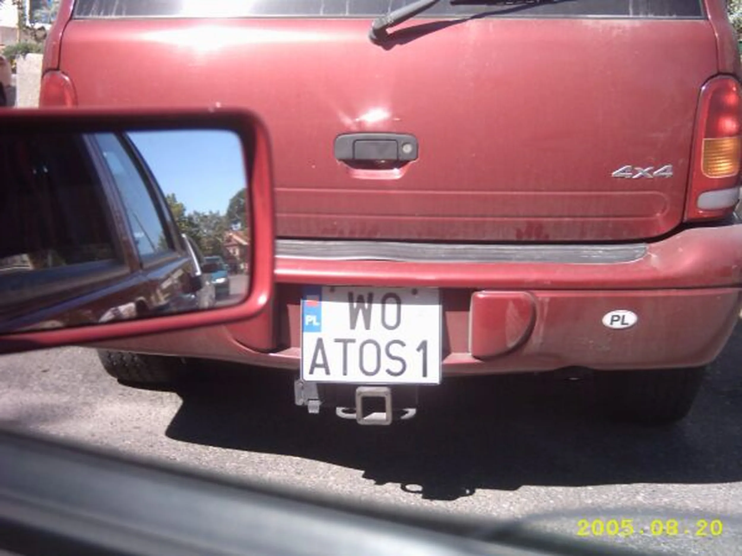 Fajny numer, blacha W0 ATOS1