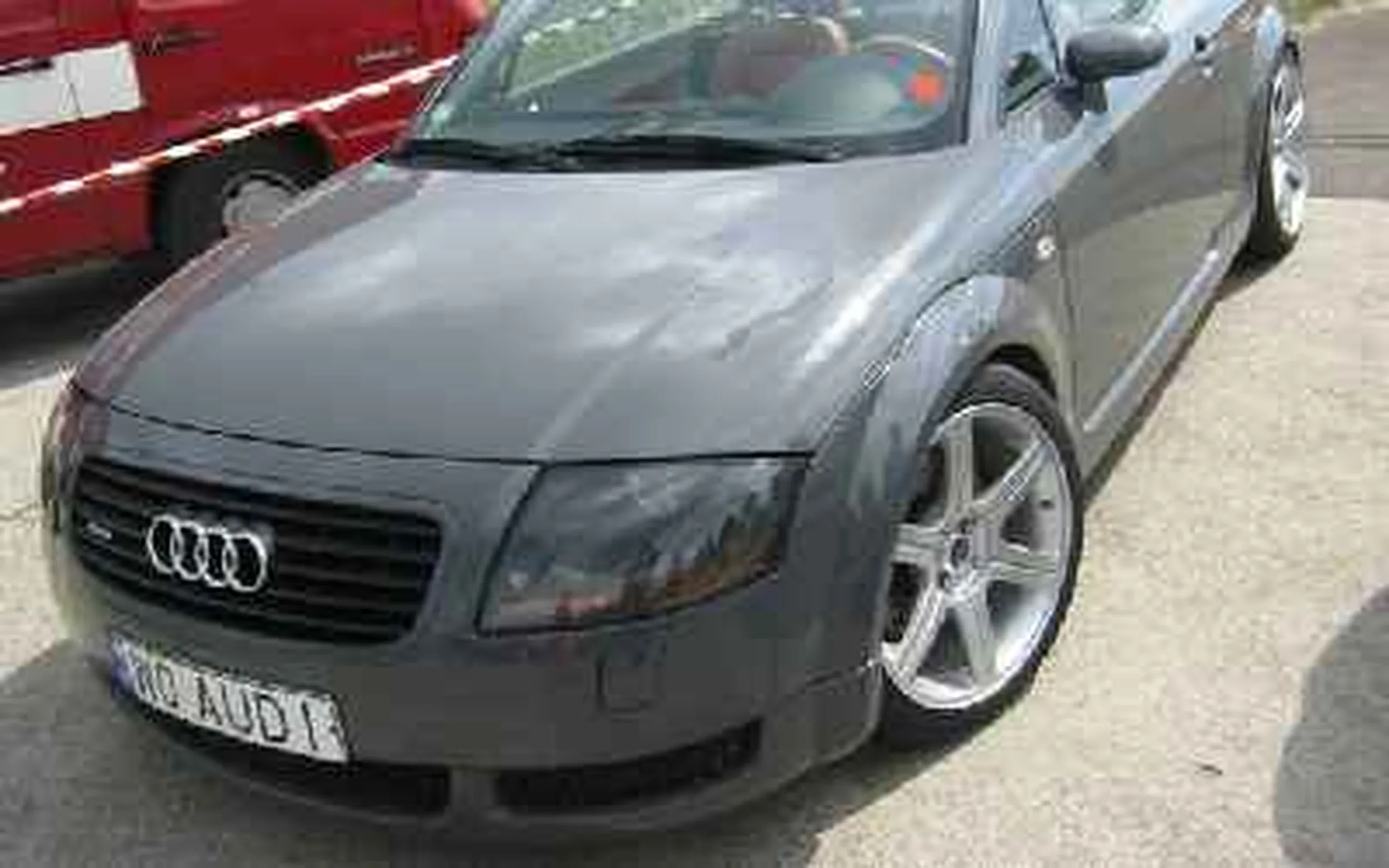 Fajny numer, blacha W0 AUDI