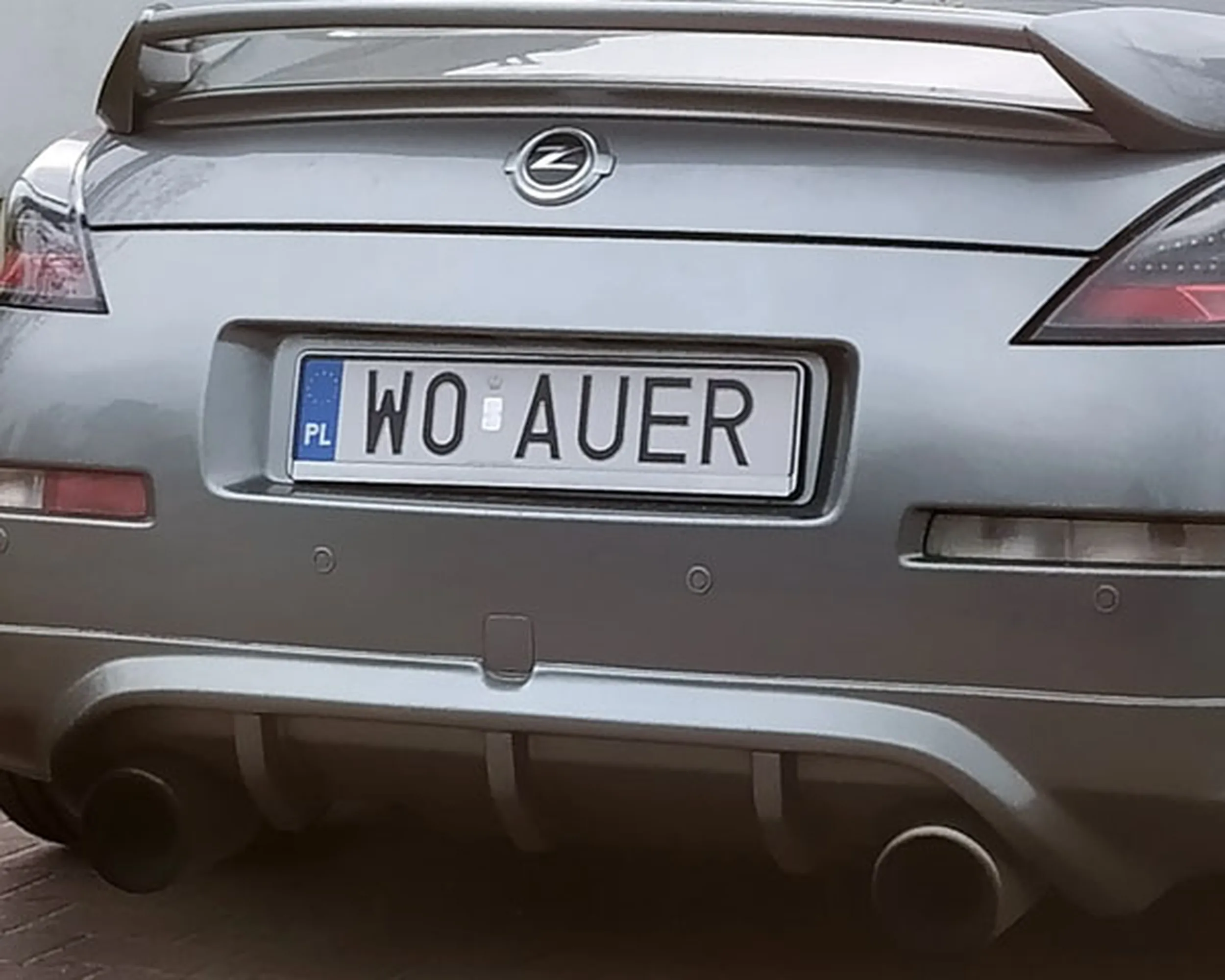 Fajny numer, blacha W0 AUER