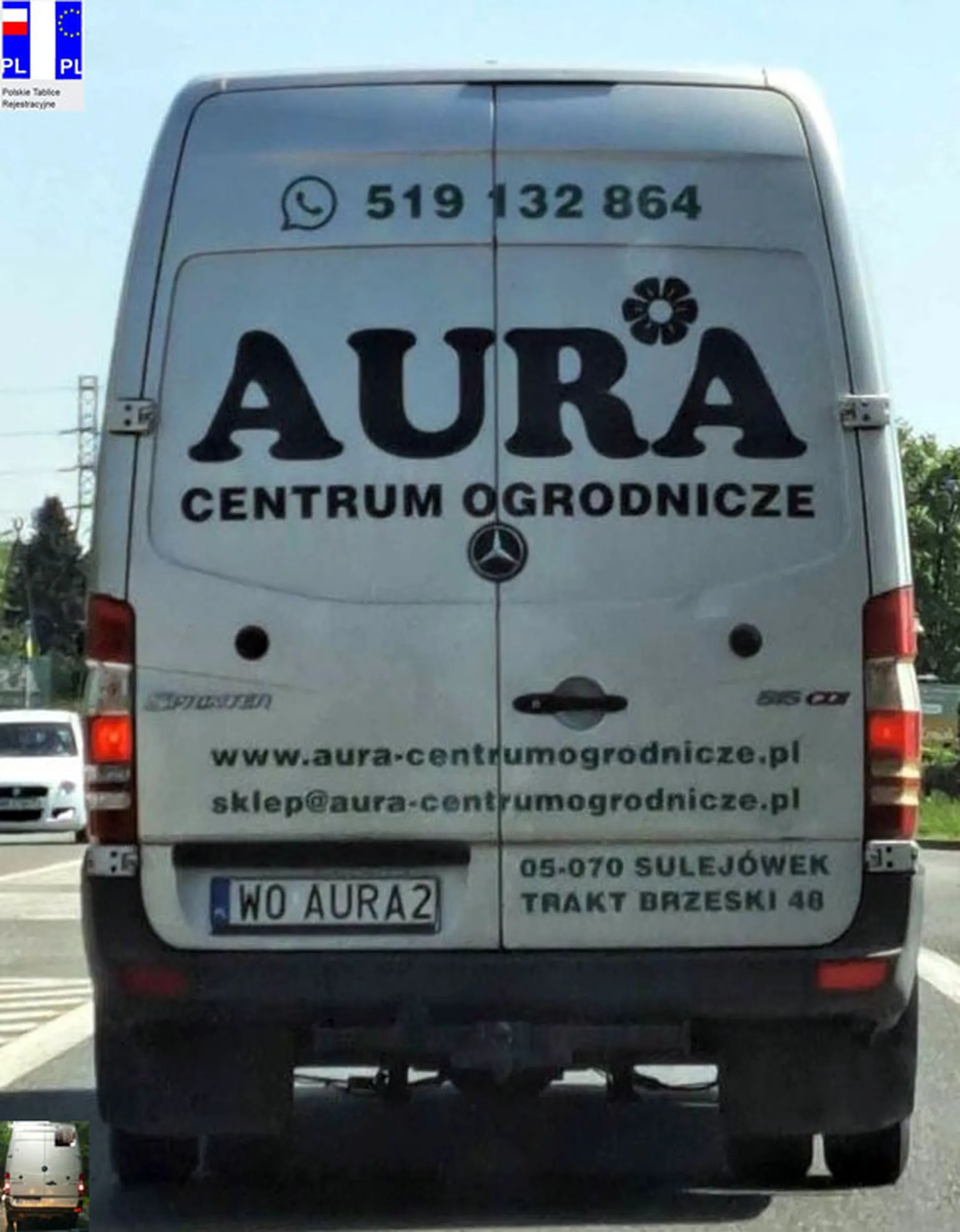 Fajny numer, blacha W0 AURA2