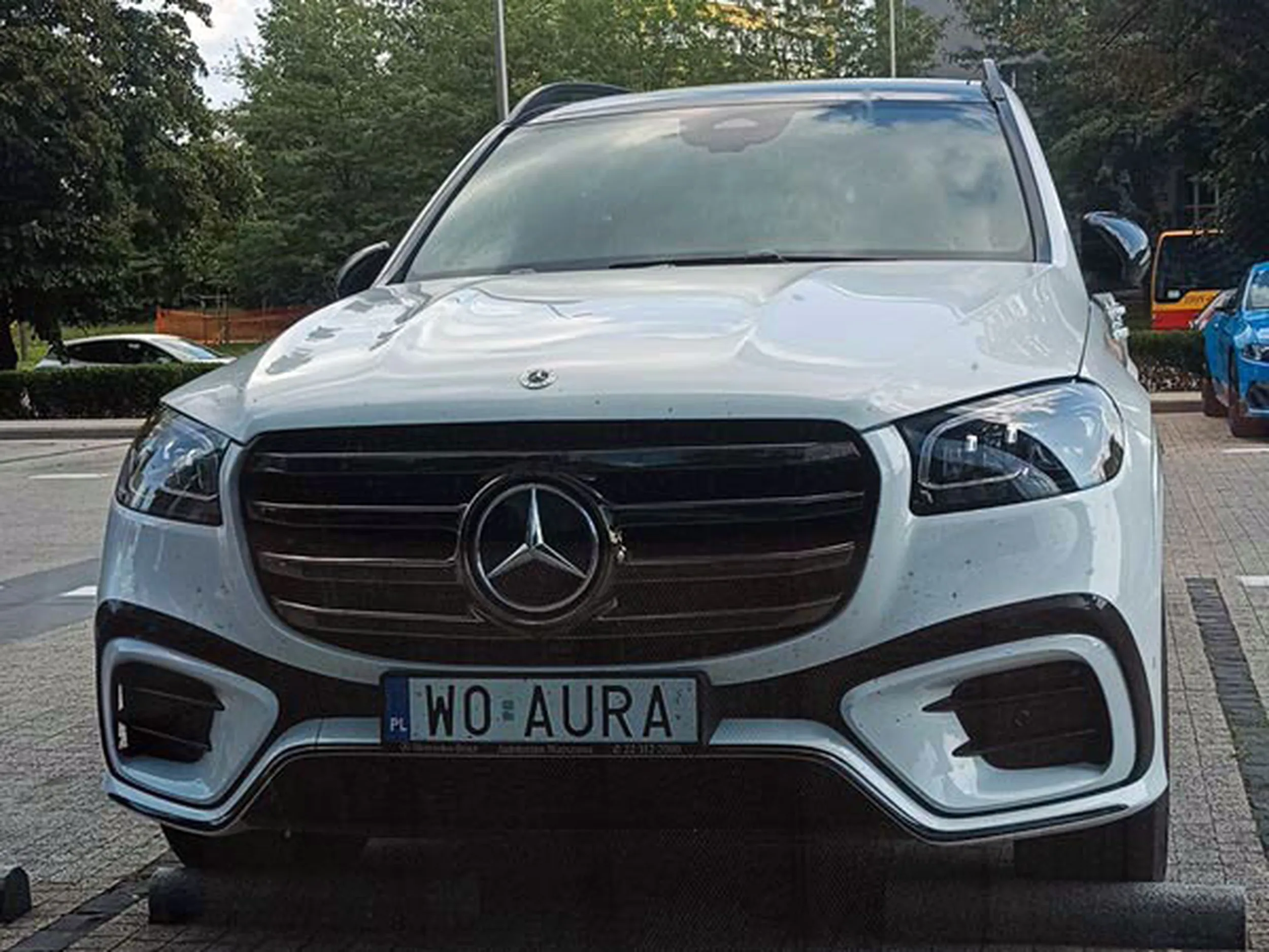 Fajny numer, blacha W0 AURA