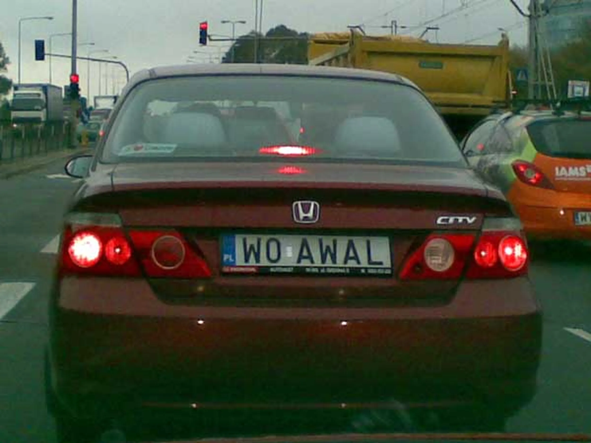 Fajny numer, blacha W0 AWAL