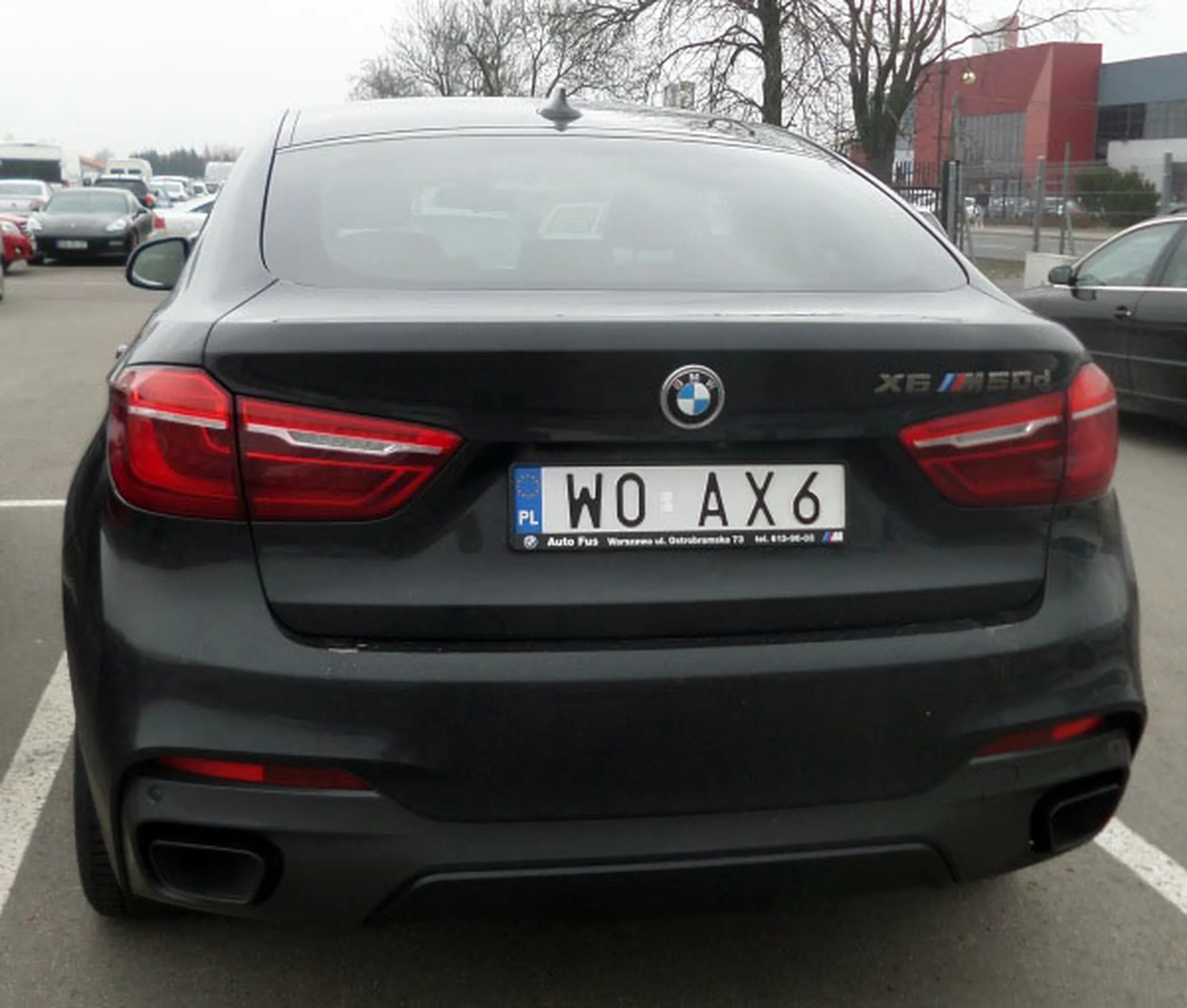 Fajny numer, blacha W0 AX6