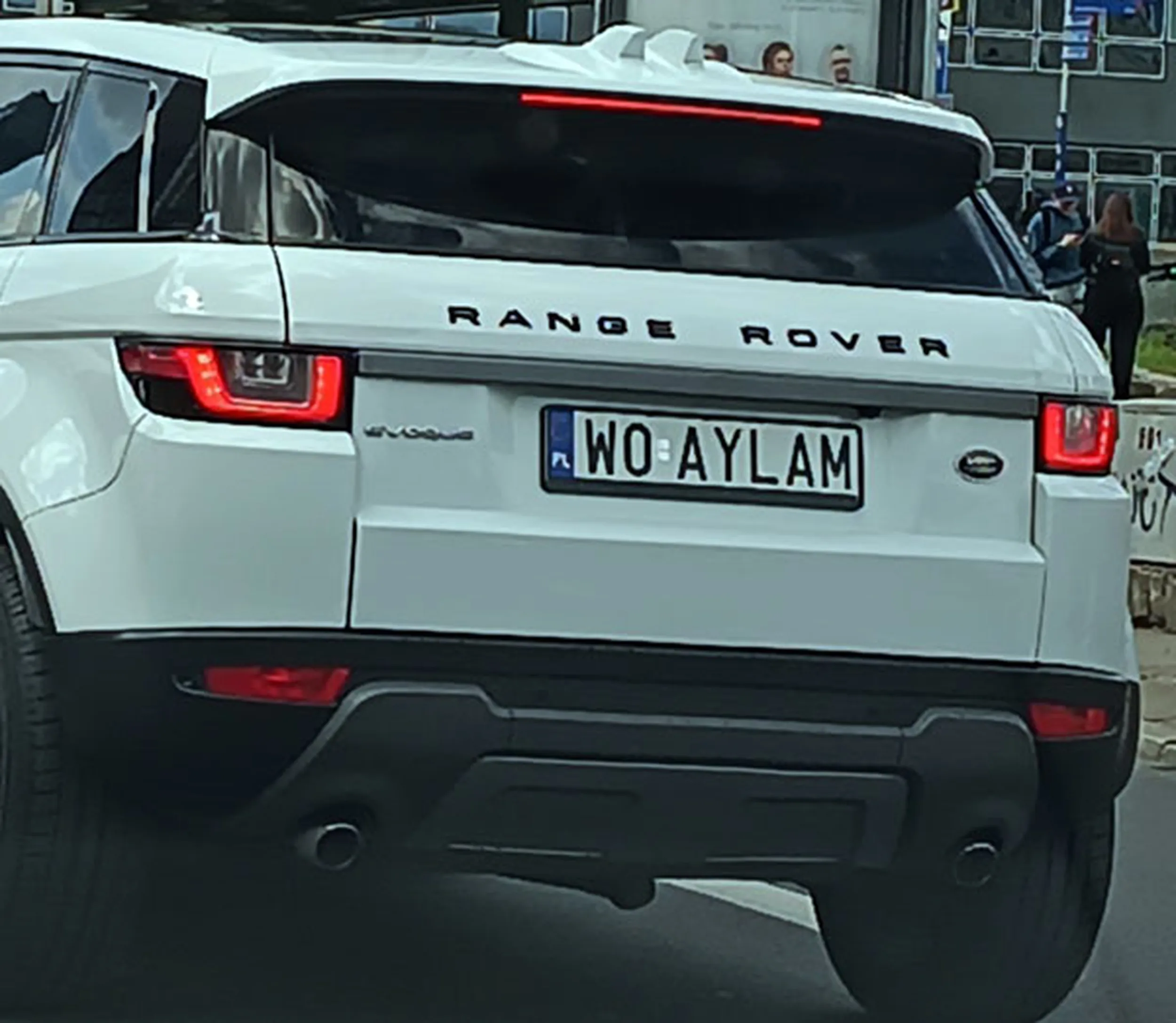 Fajny numer, blacha W0 AYLAM