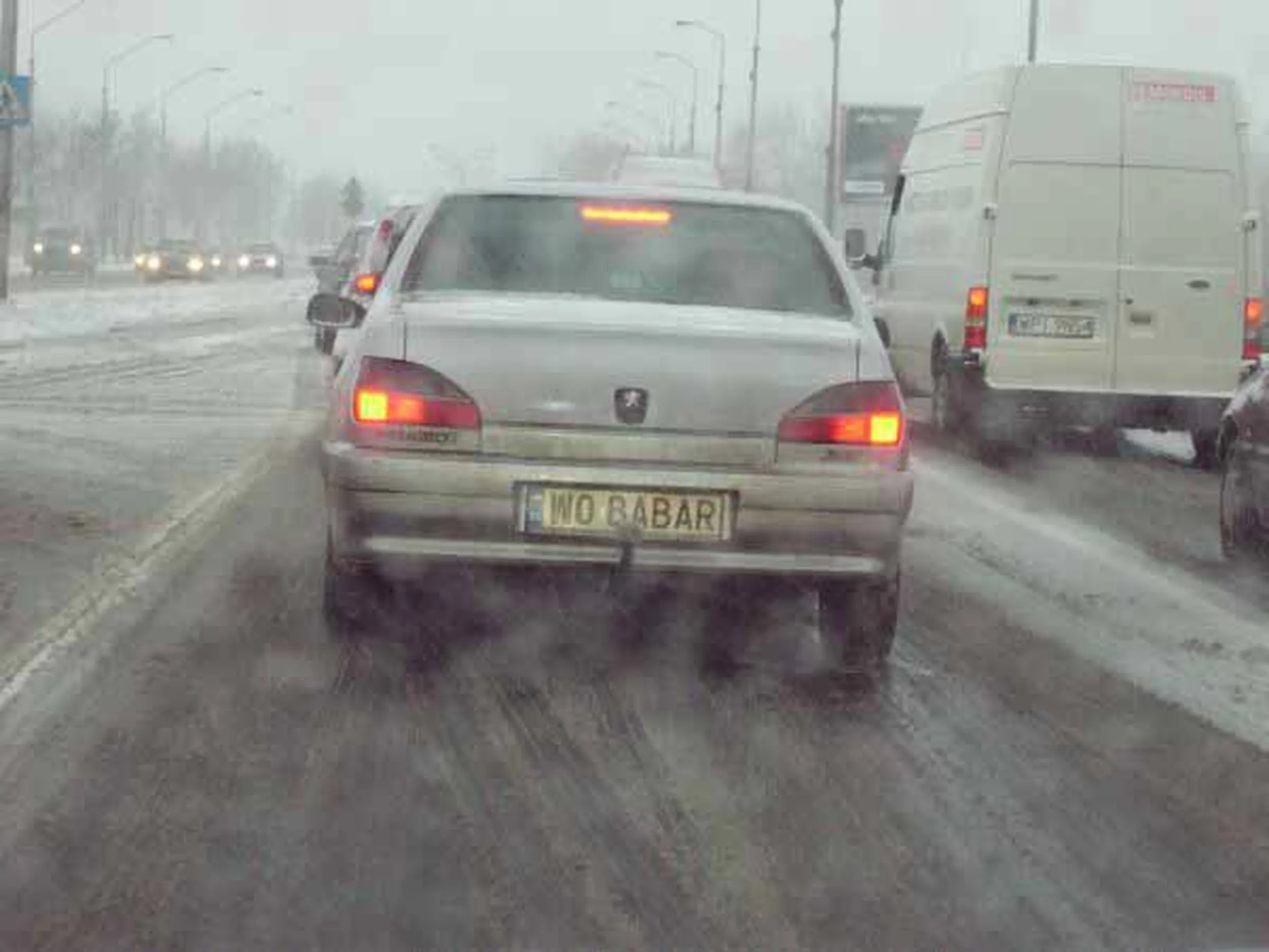 Fajny numer, blacha W0 BABAR