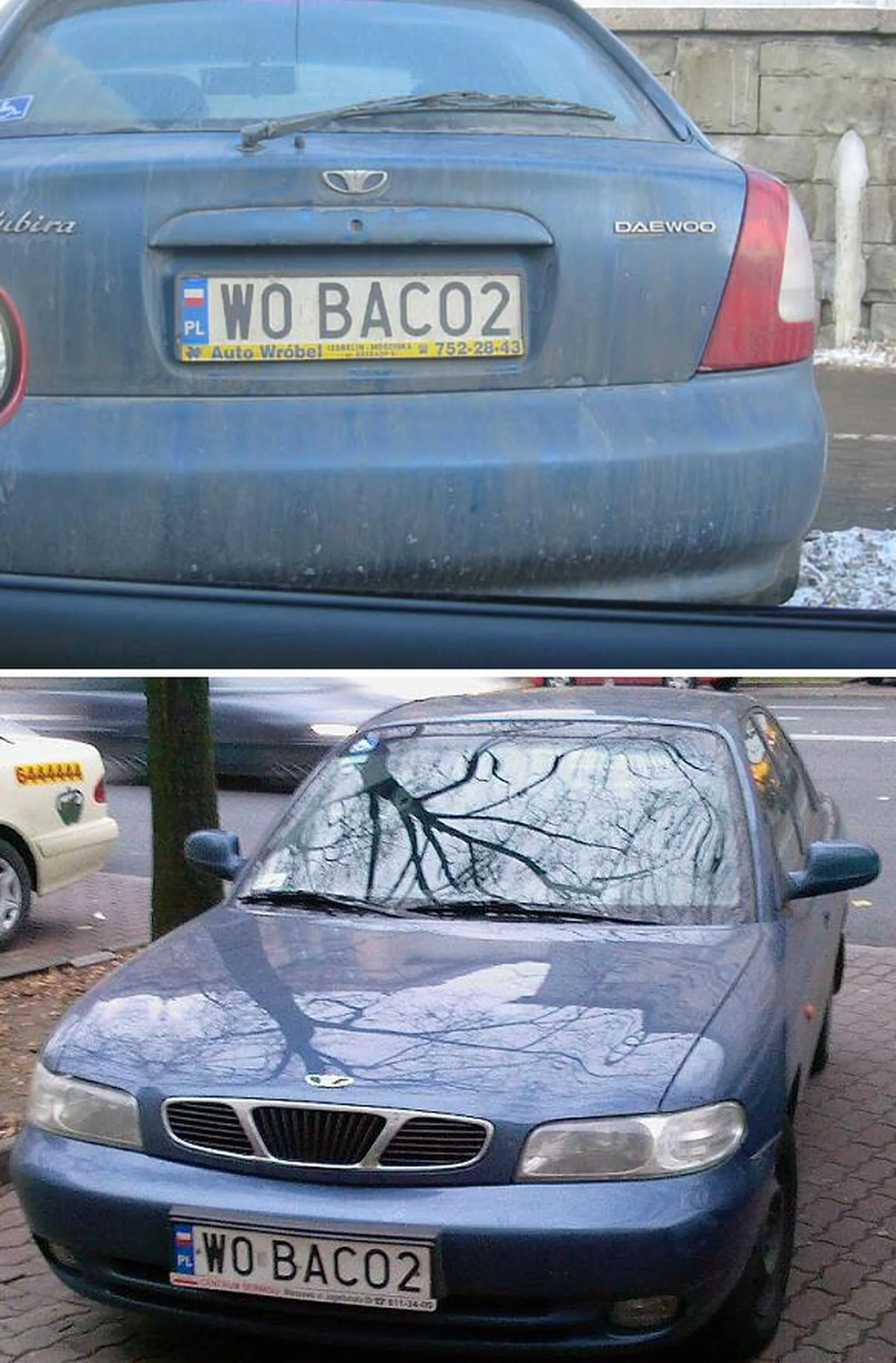 Fajny numer, blacha W0 BACO2