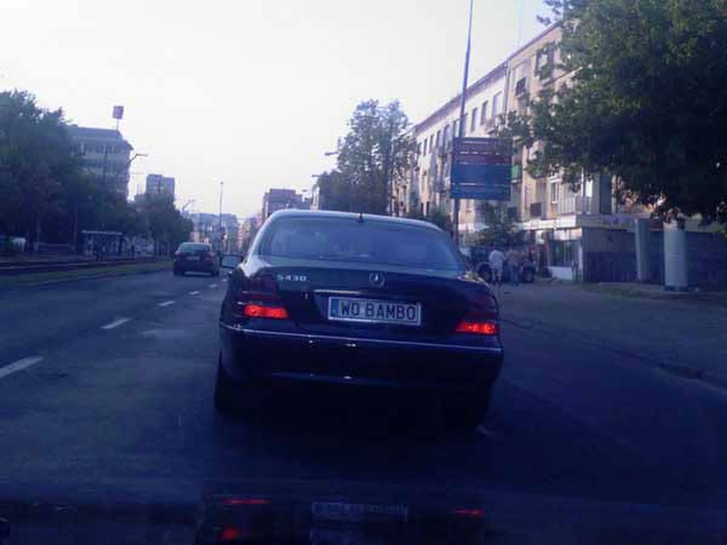 Fajny numer, blacha W0 BAMBO