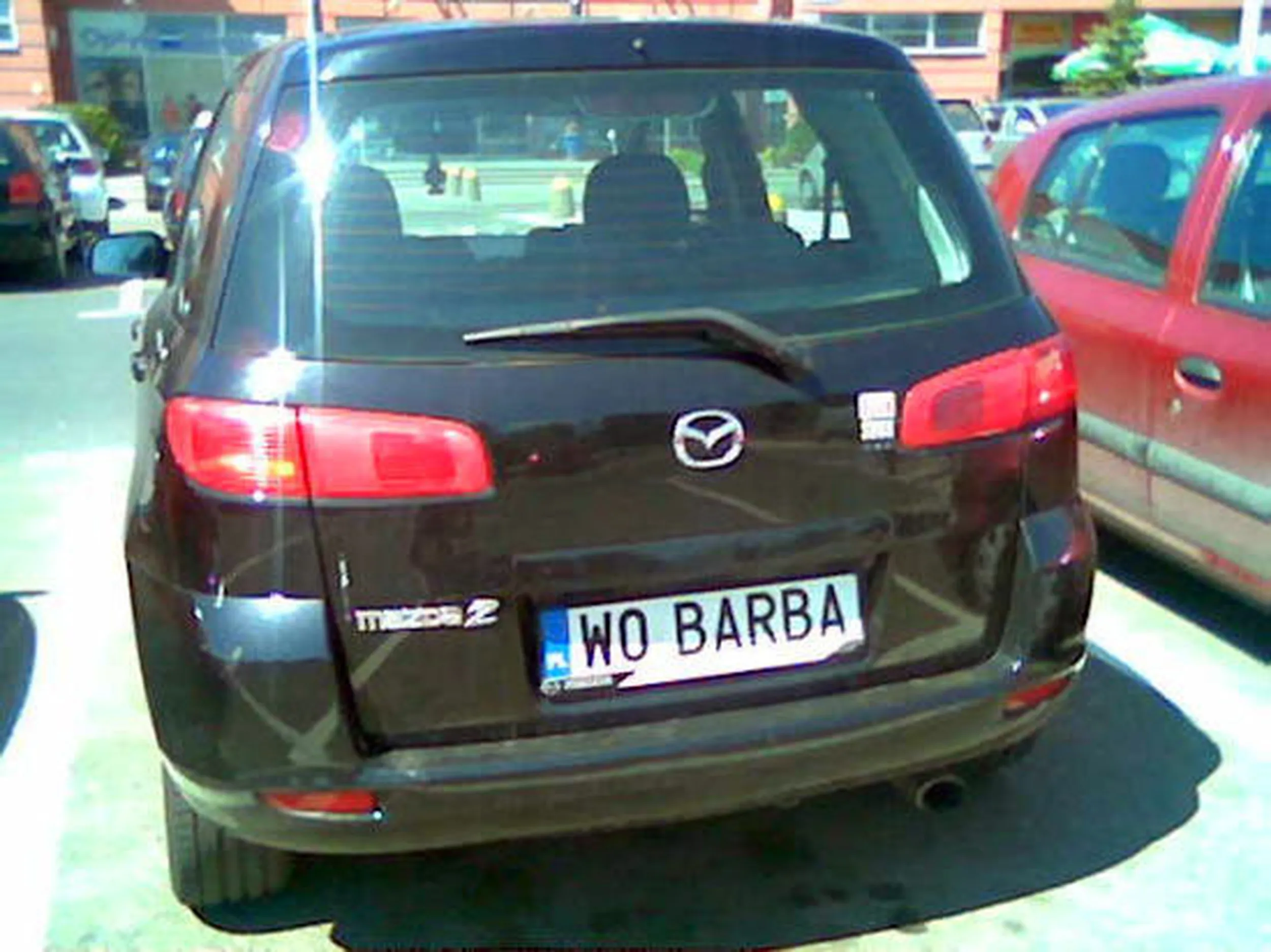 Fajny numer, blacha W0 BARBA