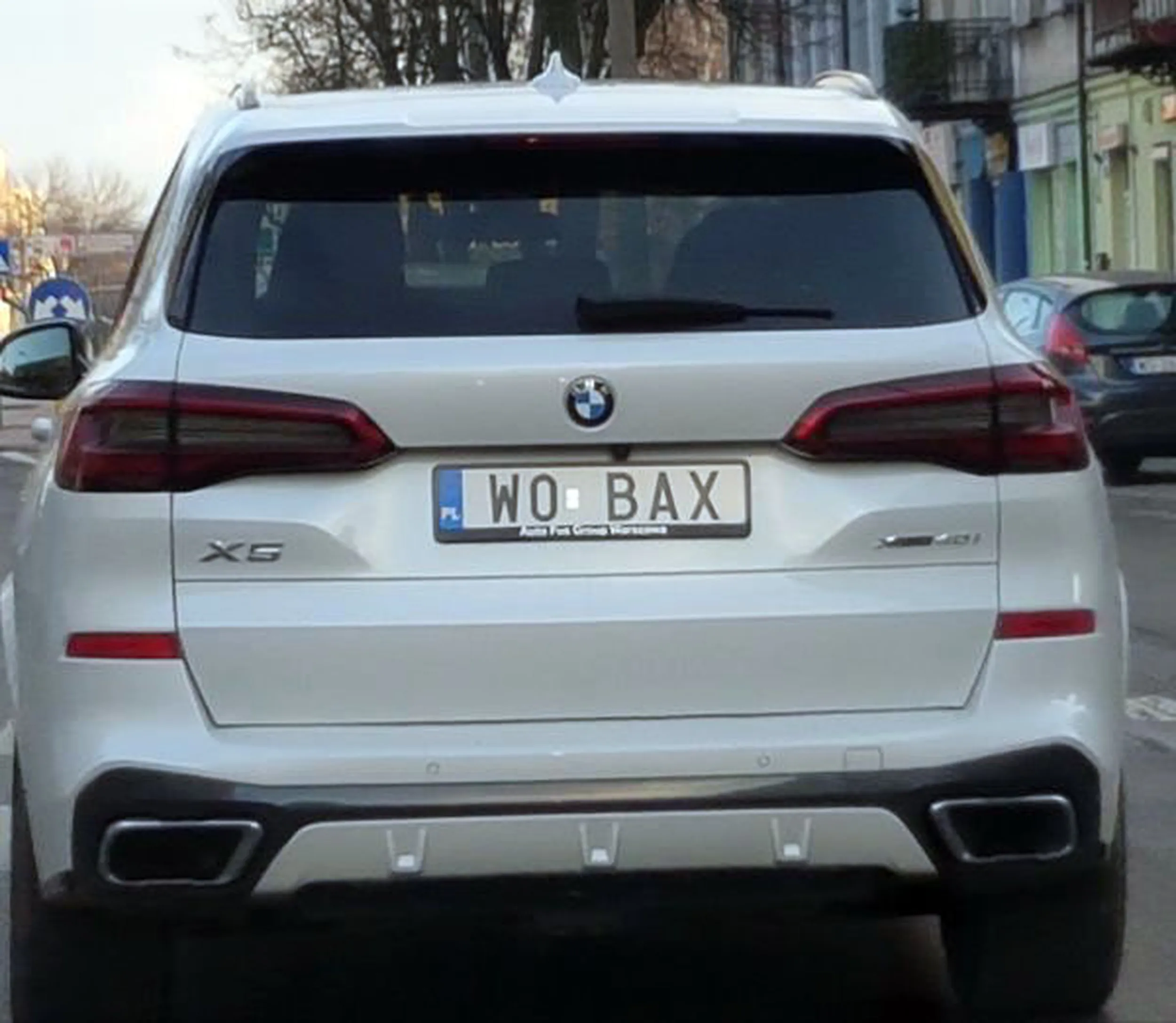 Fajny numer, blacha W0 BAX