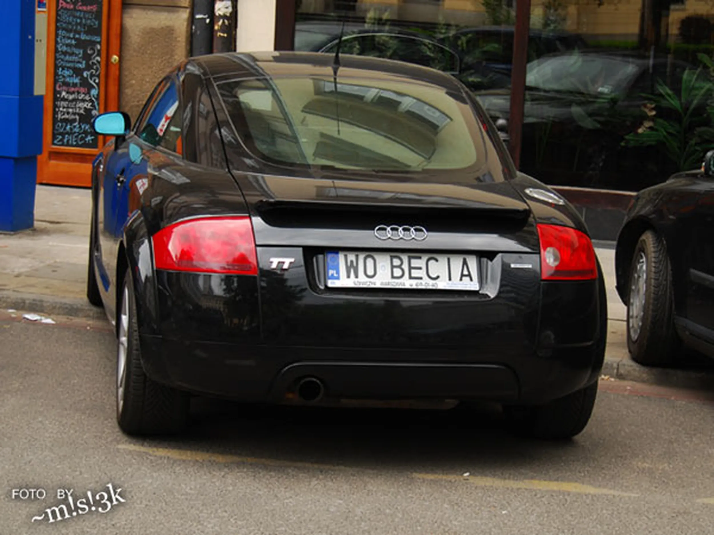 Fajny numer, blacha W0 BECIA