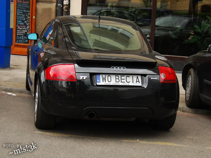 Fajny numer, blacha W0 BECIA