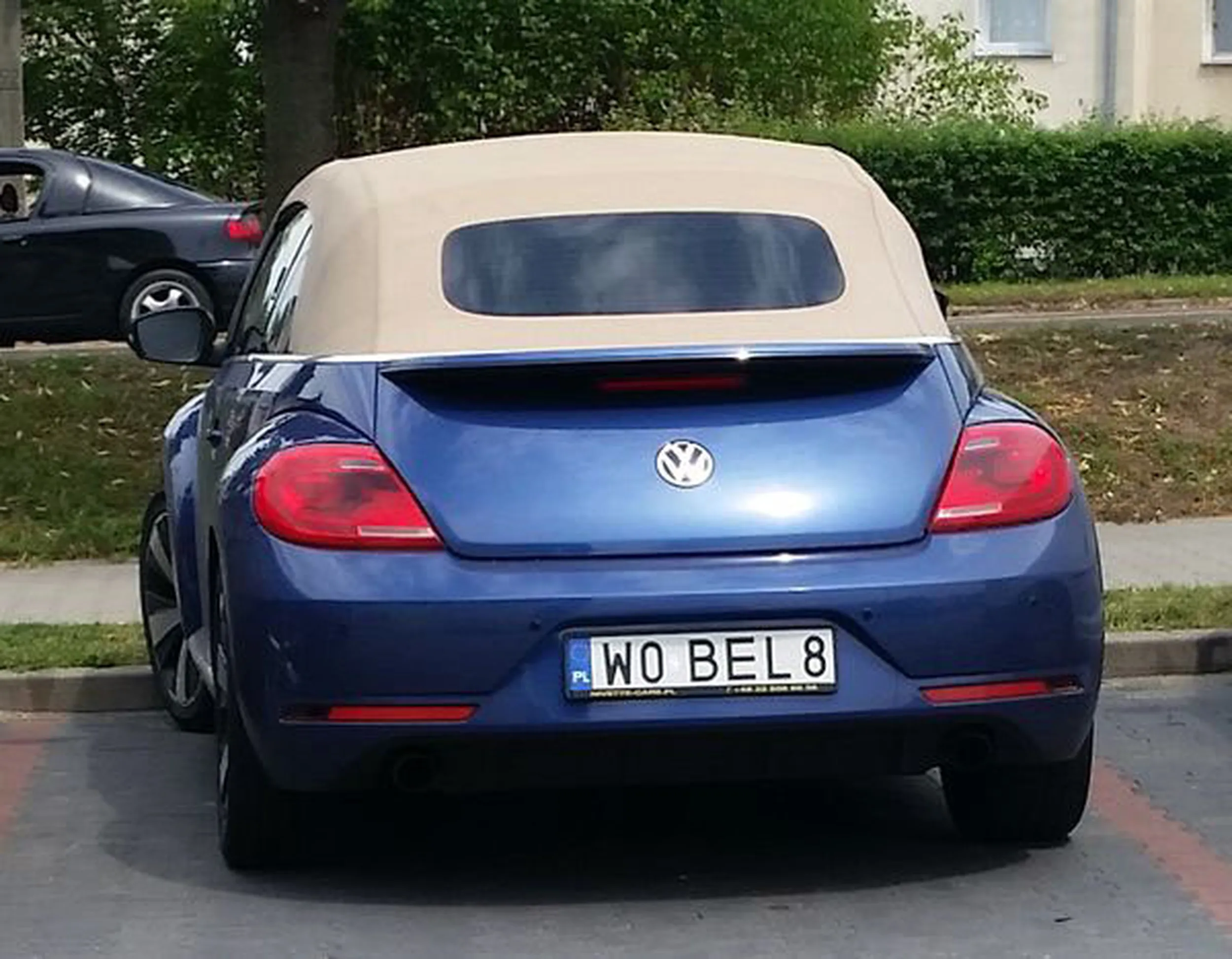 Fajny numer, blacha W0 BEL8