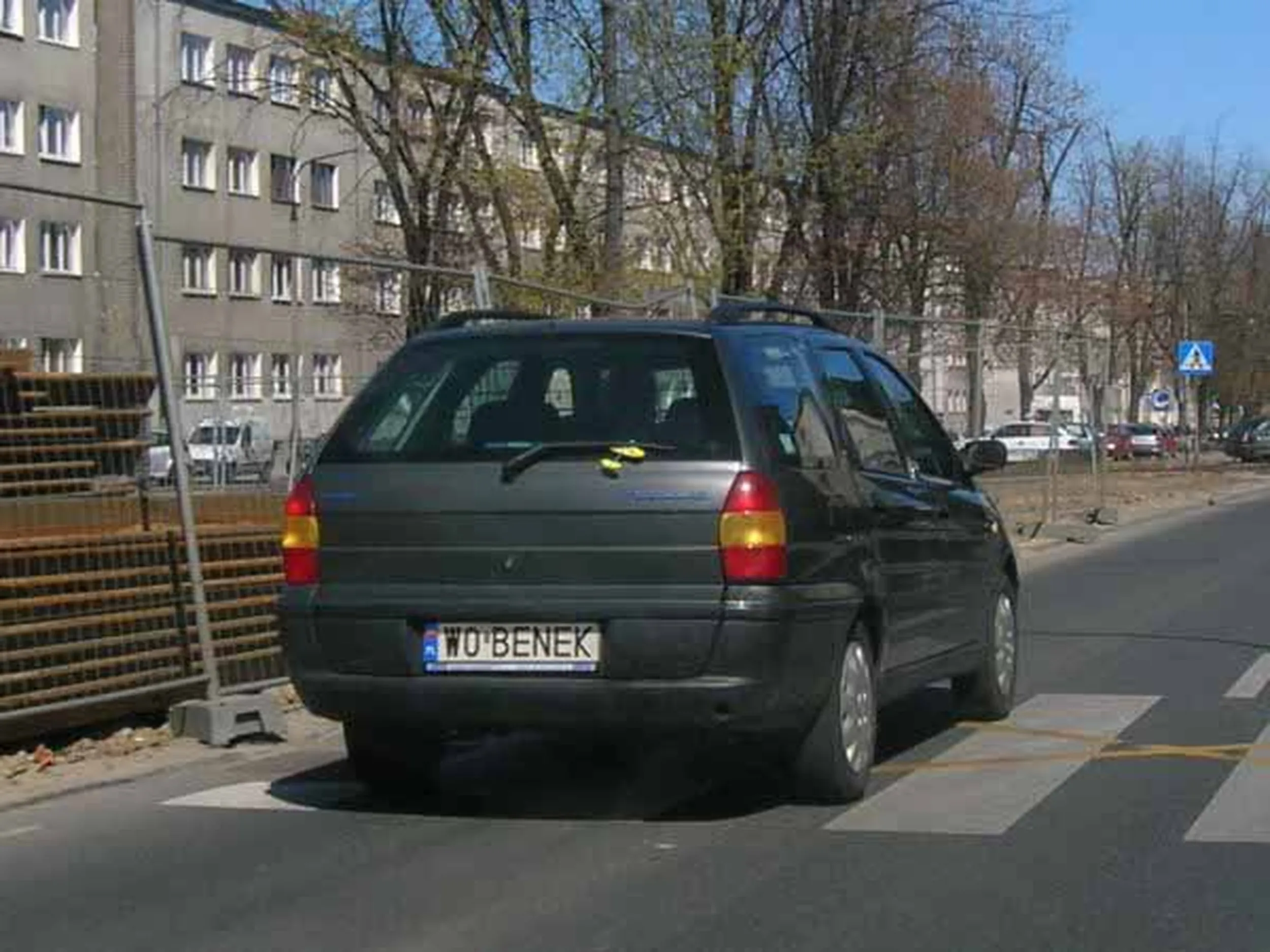 Fajny numer, blacha W0 BENEK