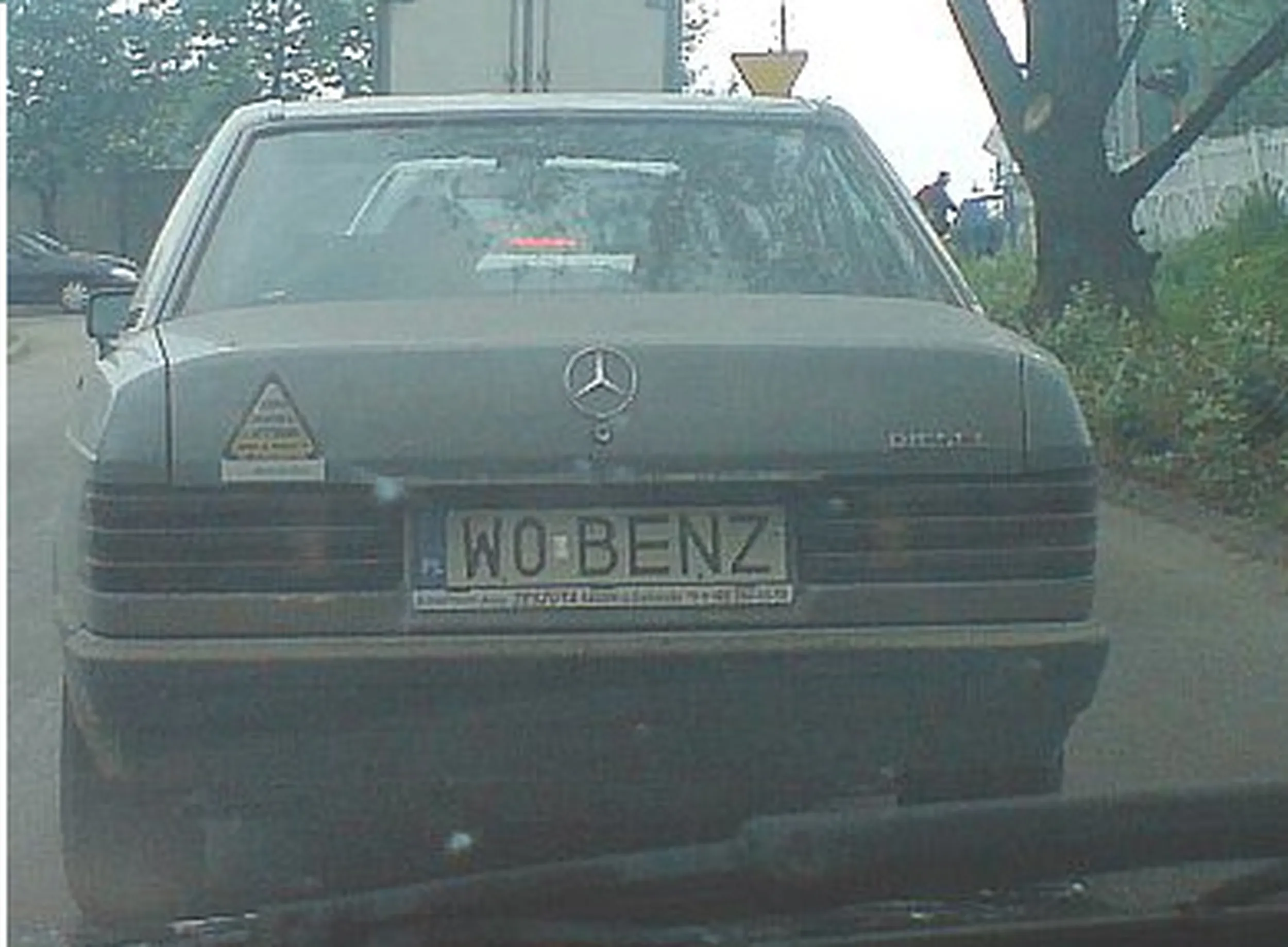 Fajny numer, blacha W0 BENZ