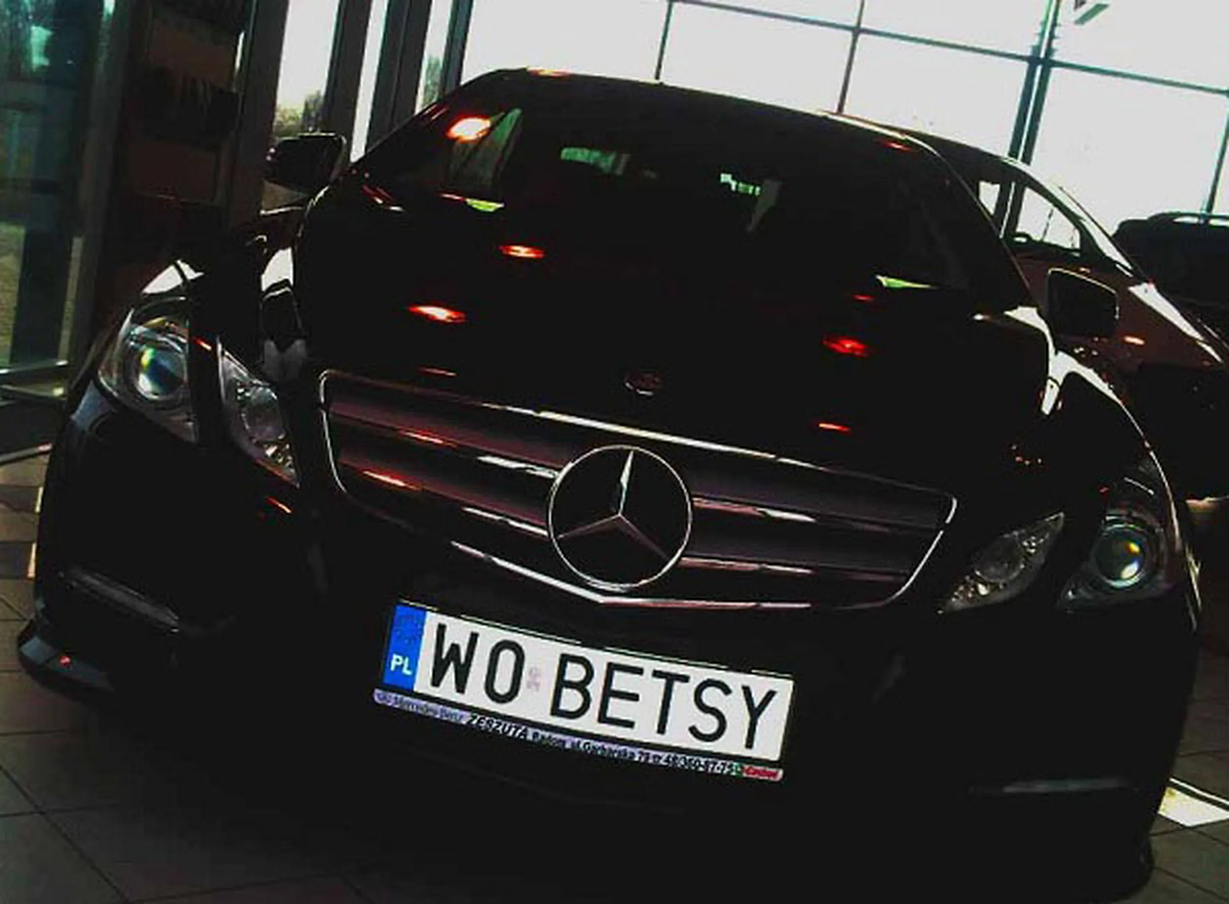 Fajny numer, blacha W0 BETSY