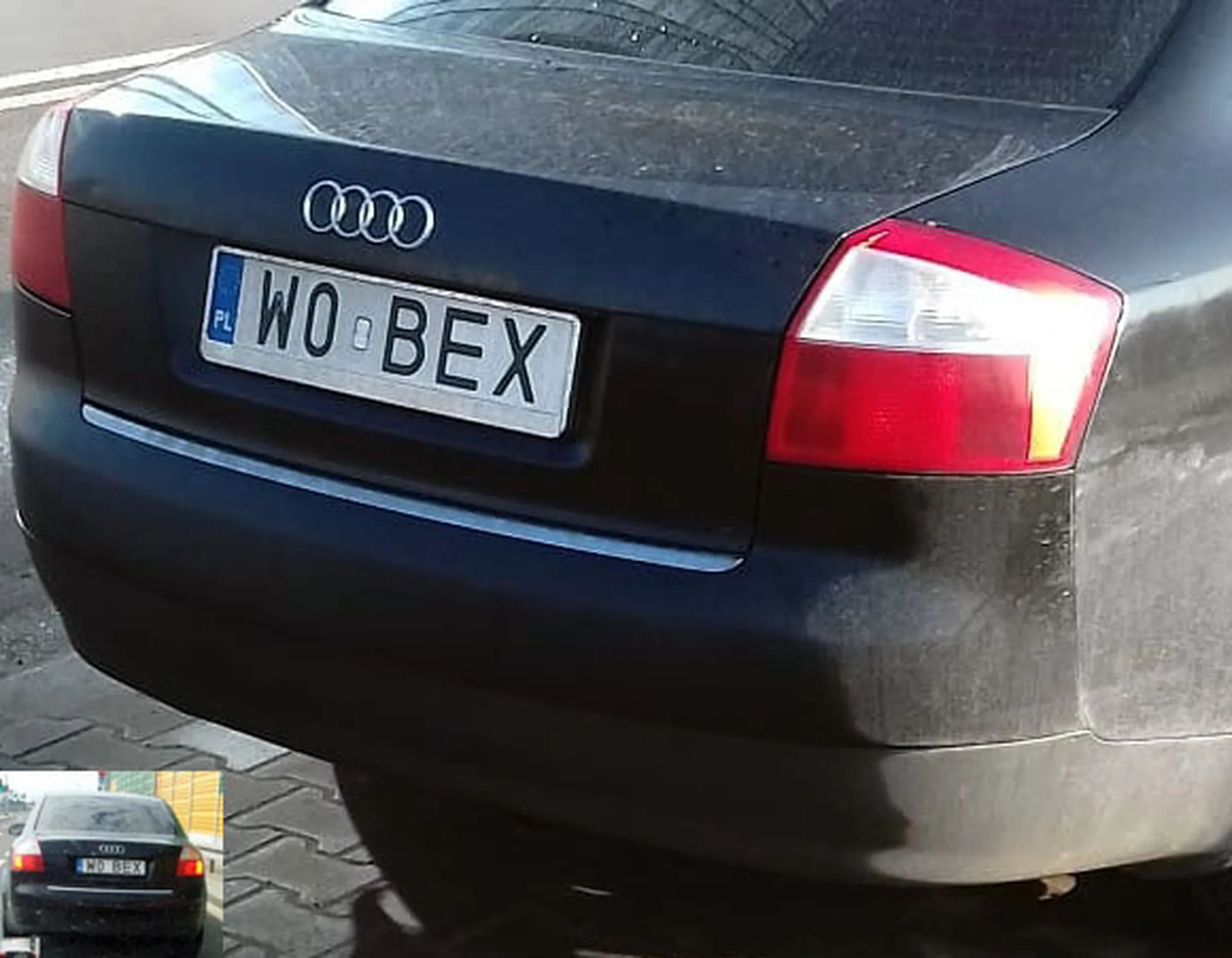 Fajny numer, blacha W0 BEX