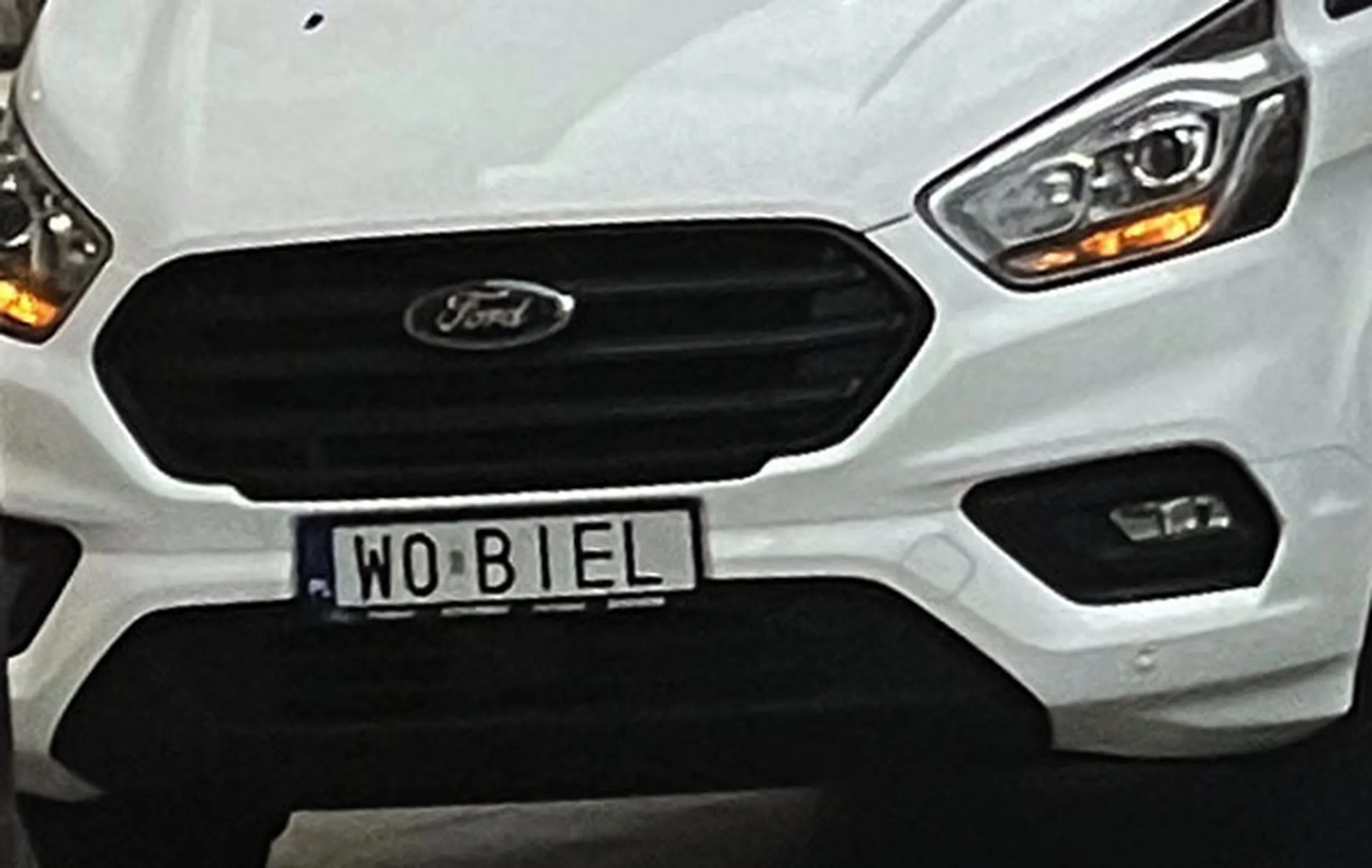 Fajny numer, blacha W0 BIEL