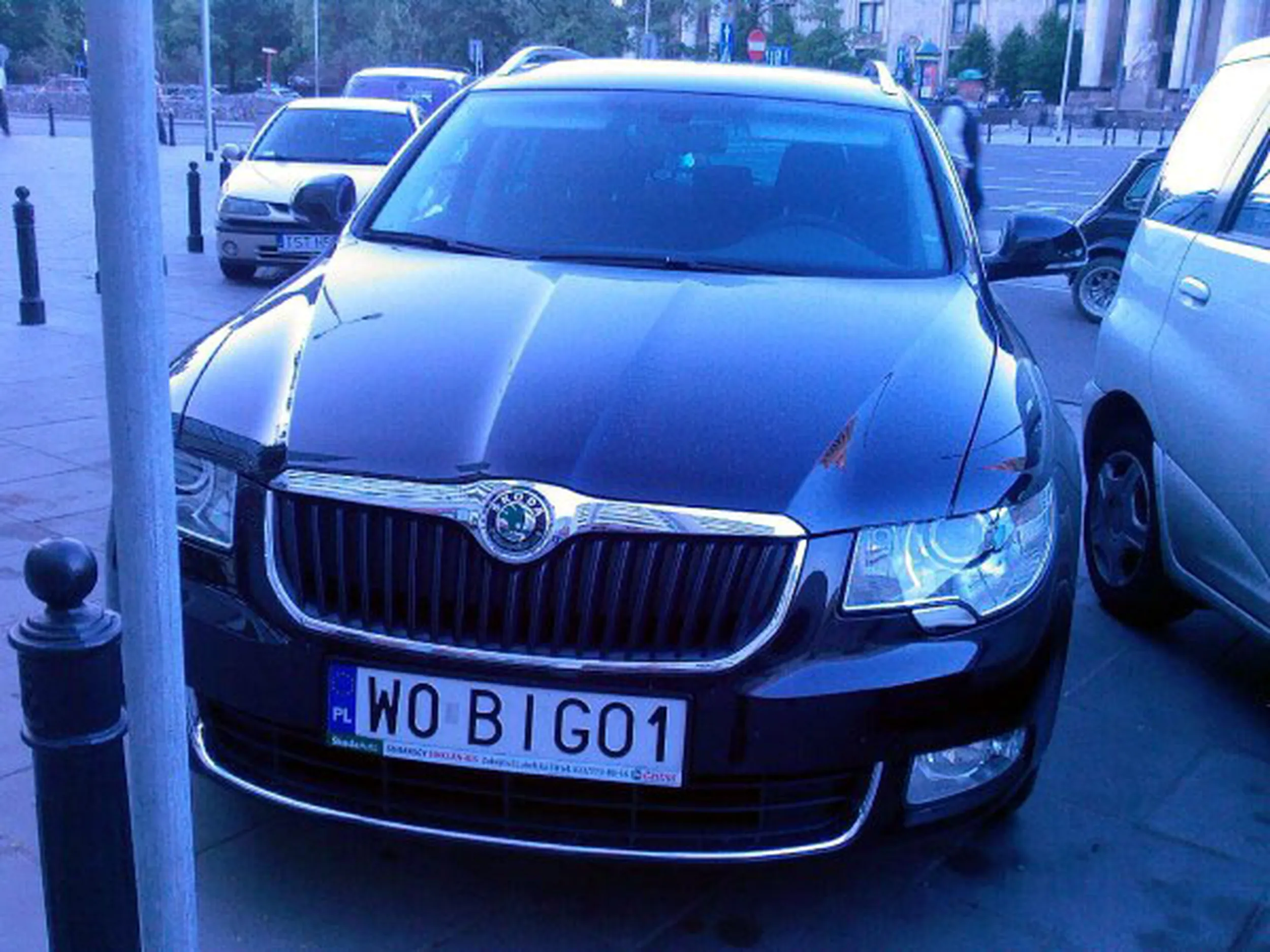 Fajny numer, blacha W0 BIGO1