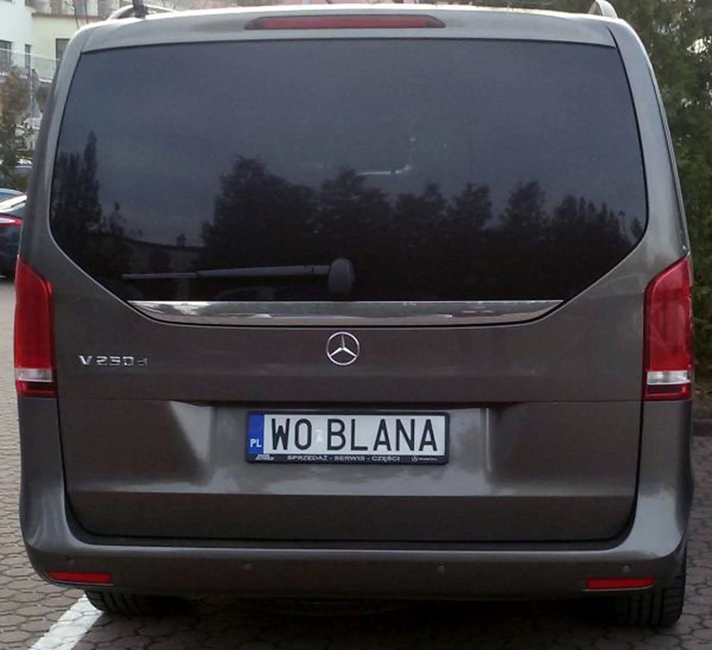 Fajny numer, blacha W0 BLANA