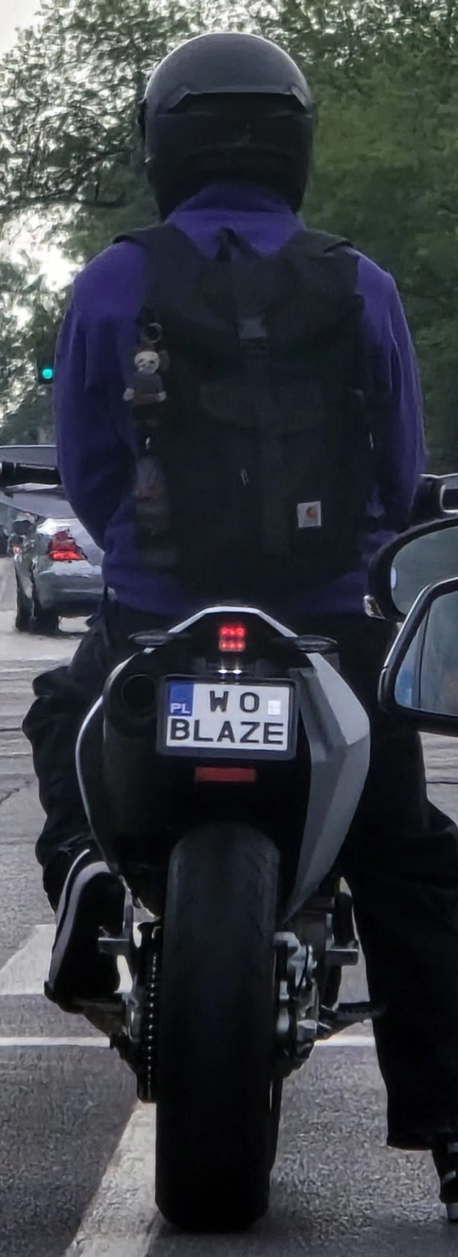 Fajny numer, blacha W0 BLAZE