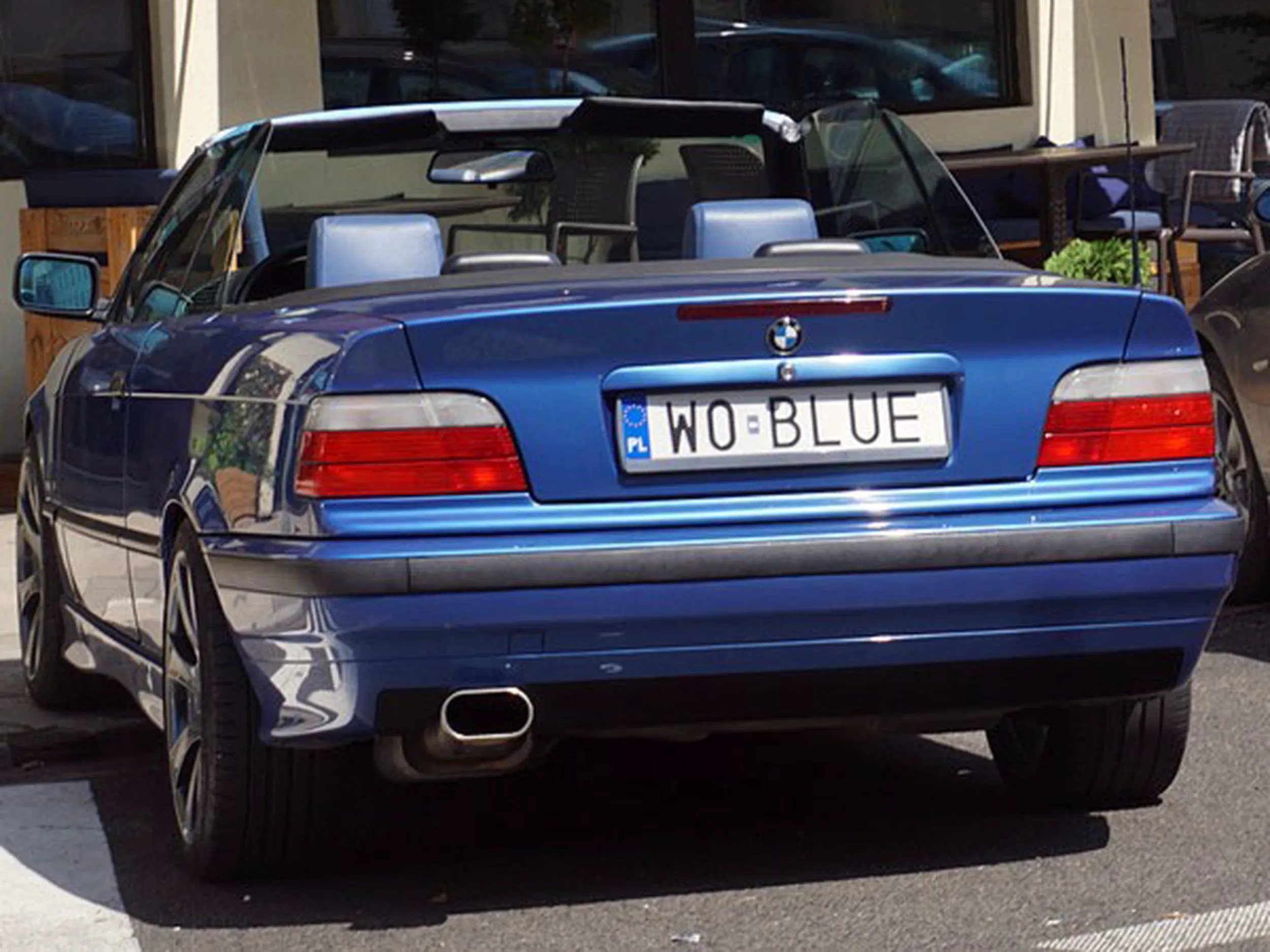 Fajny numer, blacha W0 BLUE