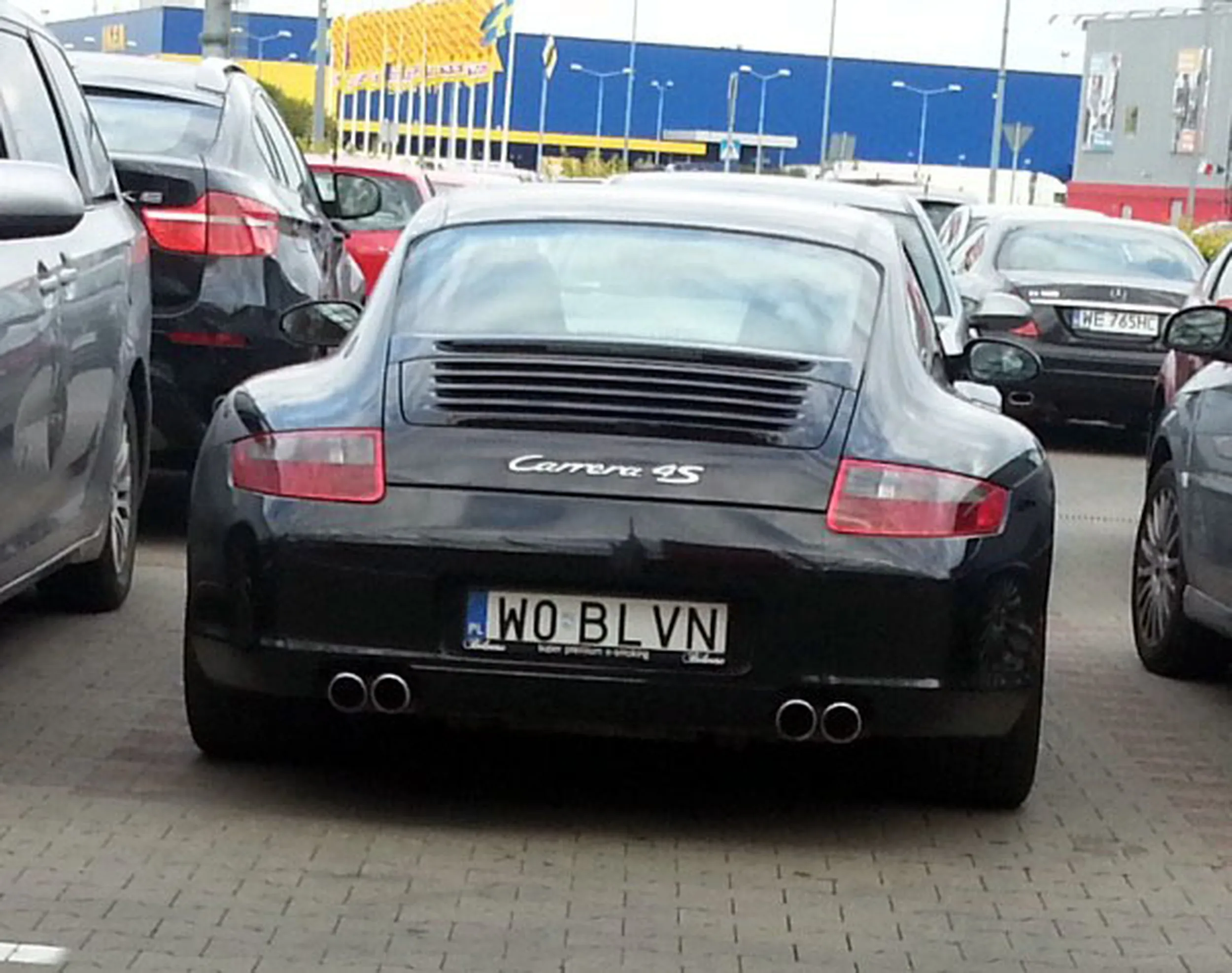 Fajny numer, blacha W0 BLVN