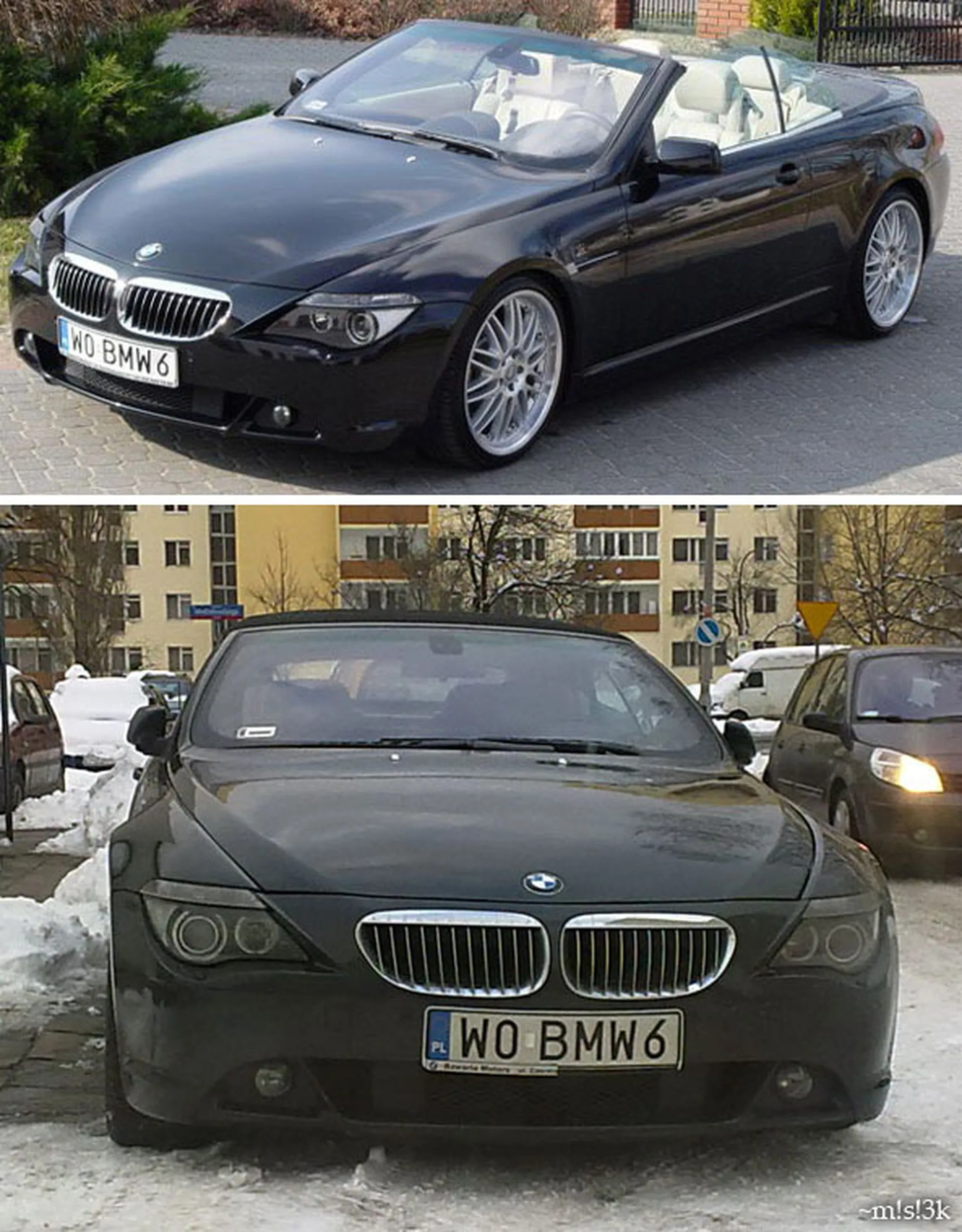Fajny numer, blacha W0 BMW6