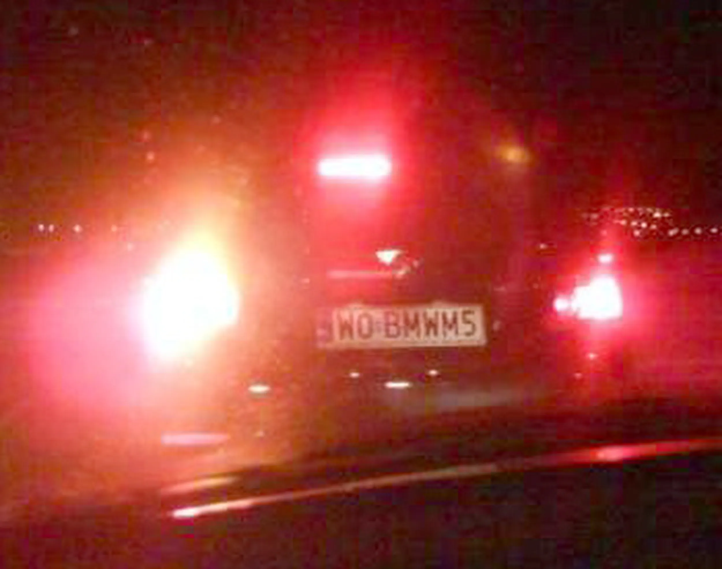 Fajny numer, blacha W0 BMWM5