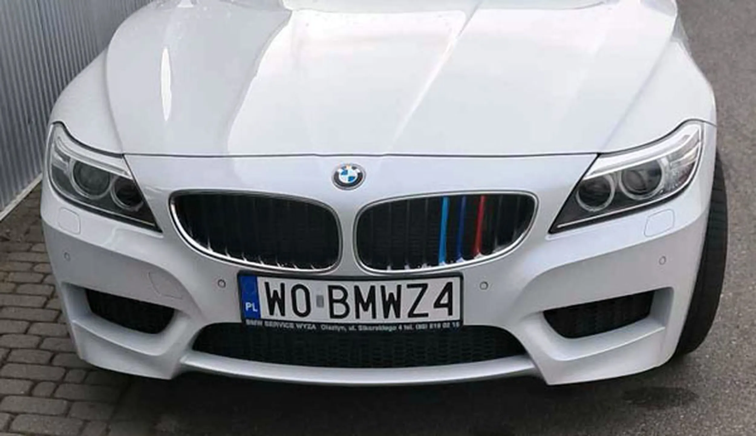 Fajny numer, blacha W0 BMWZ4