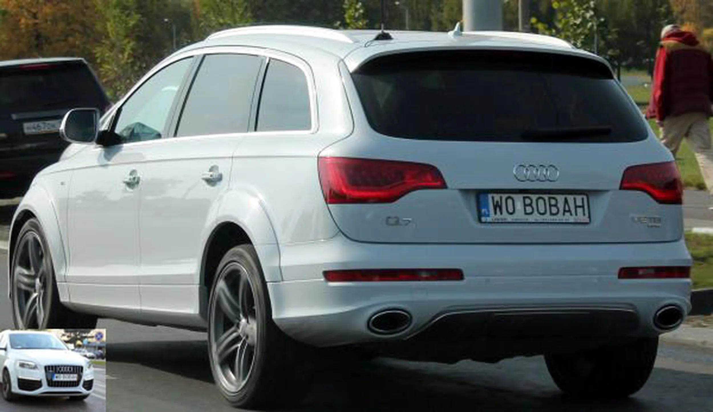 Fajny numer, blacha W0 BOBAH