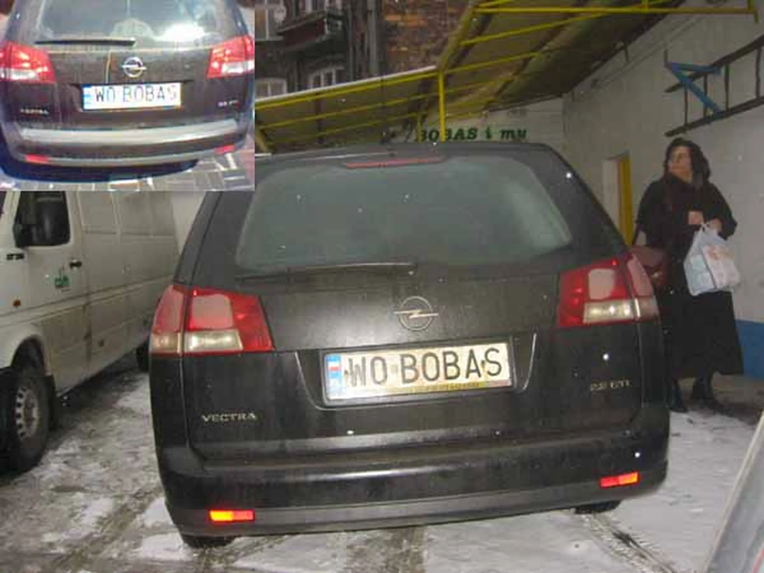 Fajny numer, blacha W0 BOBAS