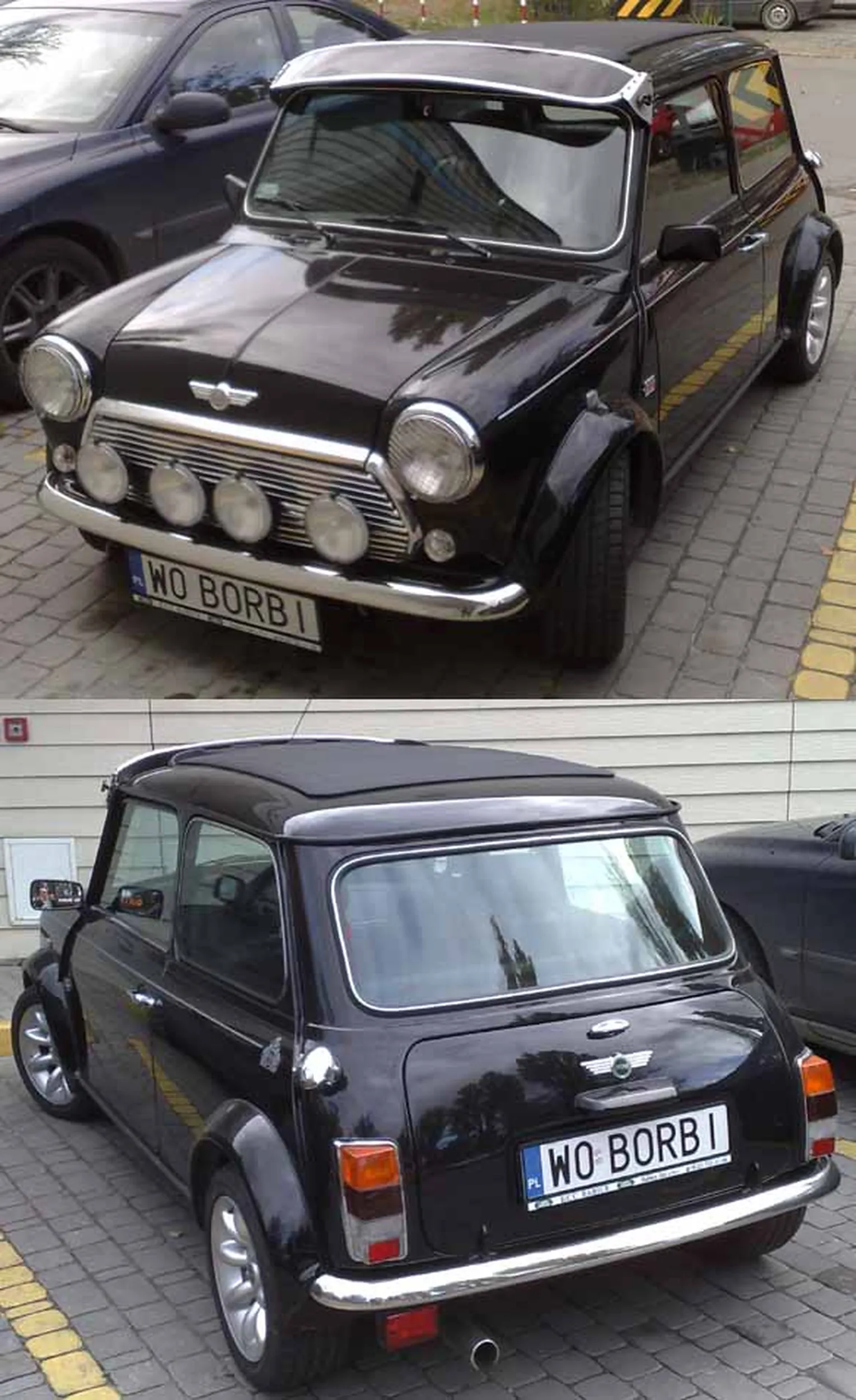 Fajny numer, blacha W0 BORBI