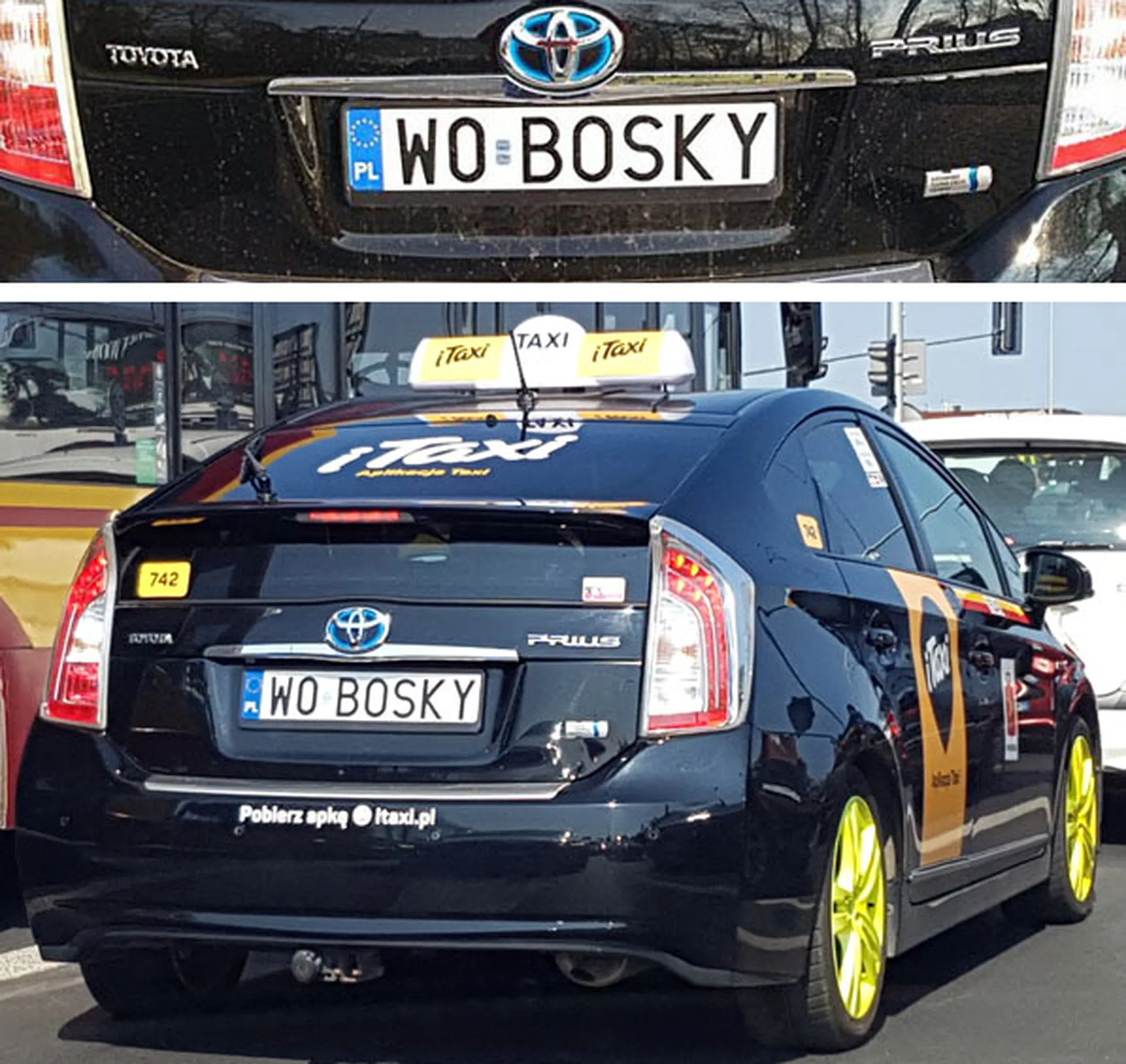 Fajny numer, blacha W0 BOSKY