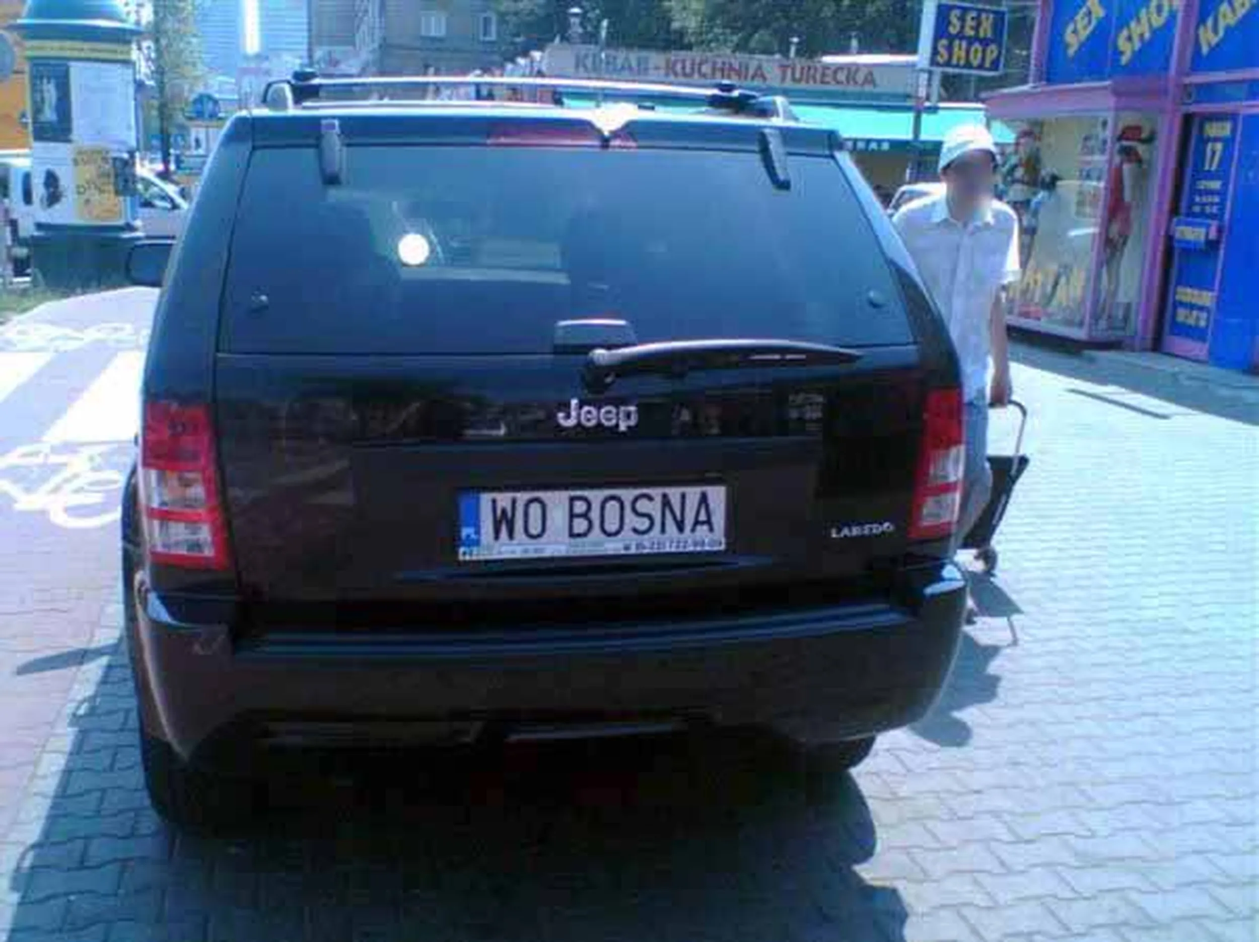 Fajny numer, blacha W0 BOSNA