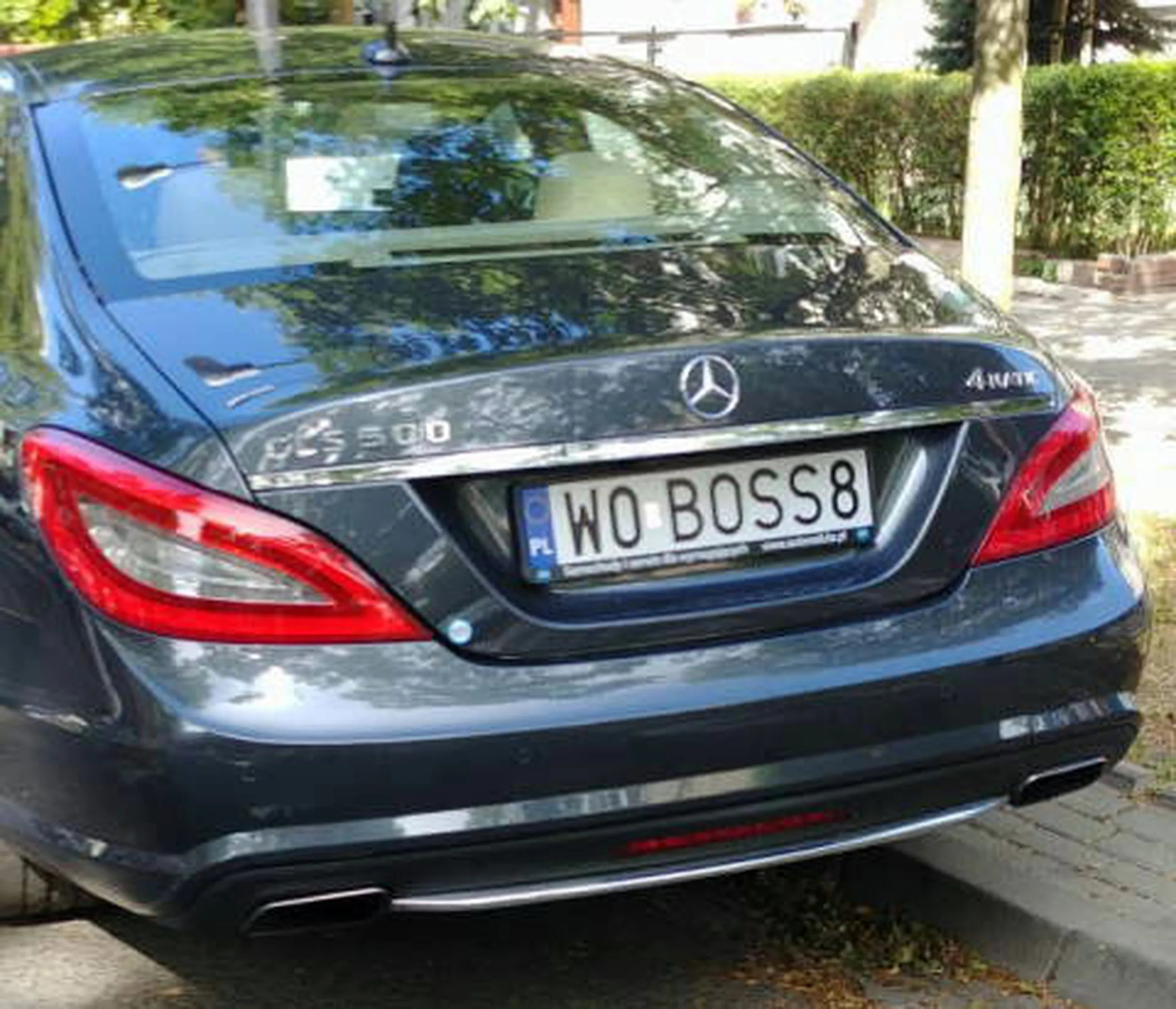 Fajny numer, blacha W0 BOSS8