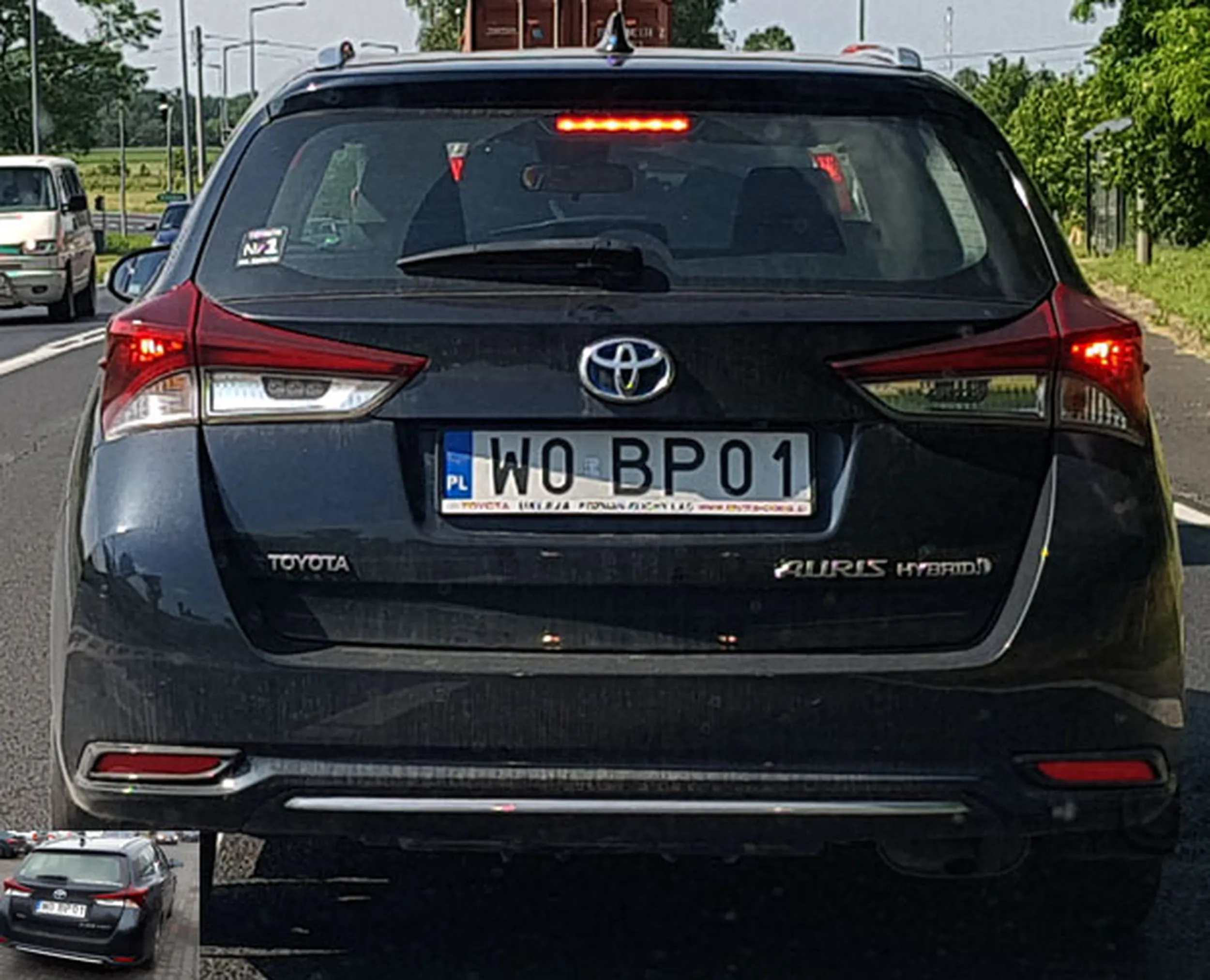 Fajny numer, blacha W0 BP01