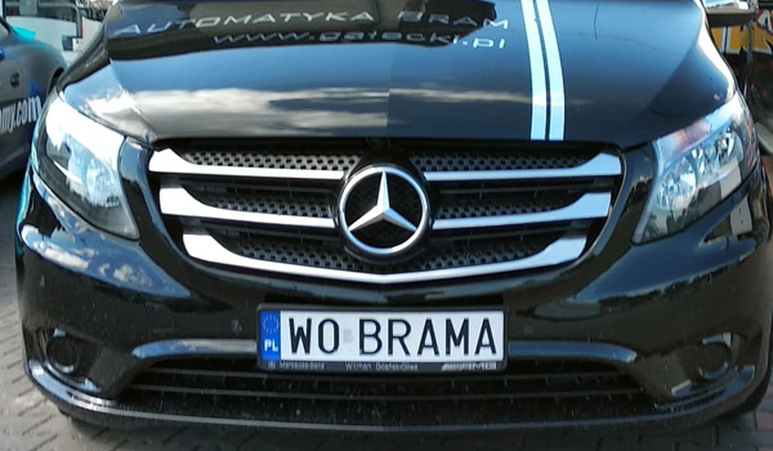 Fajny numer, blacha W0 BRAMA