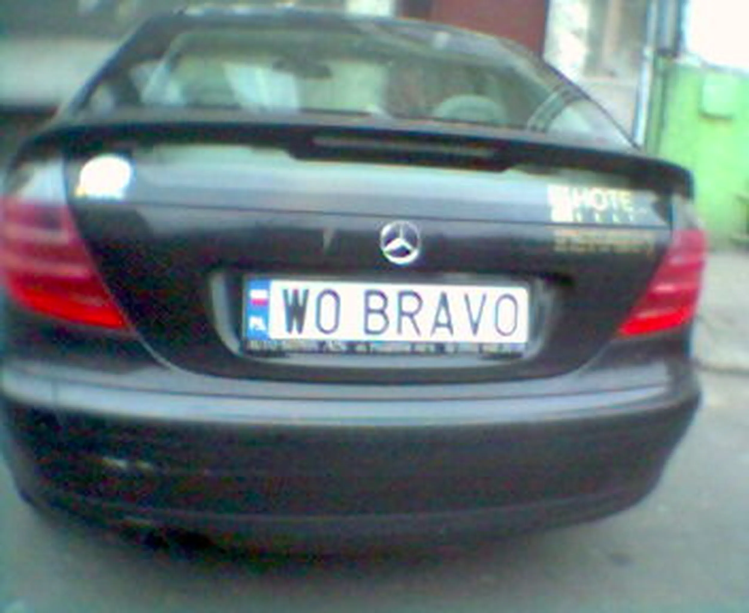 Fajny numer, blacha W0 BRAVO