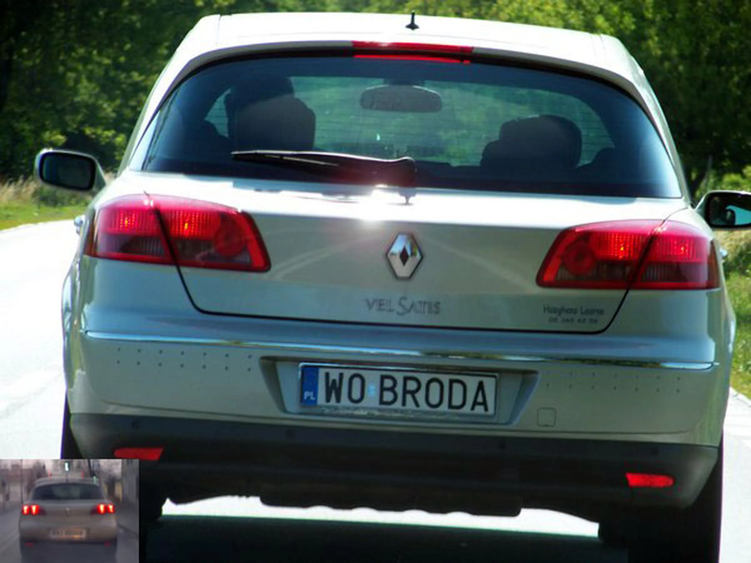 Fajny numer, blacha W0 BRODA