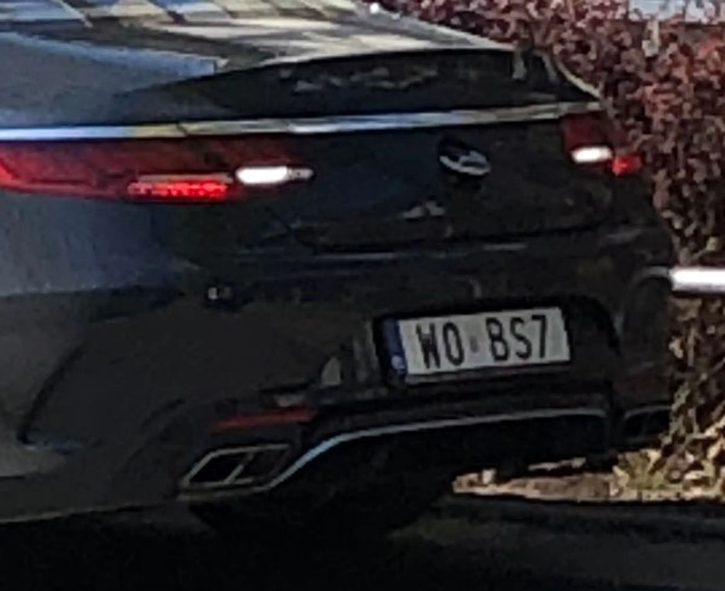 Fajny numer, blacha W0 BS7