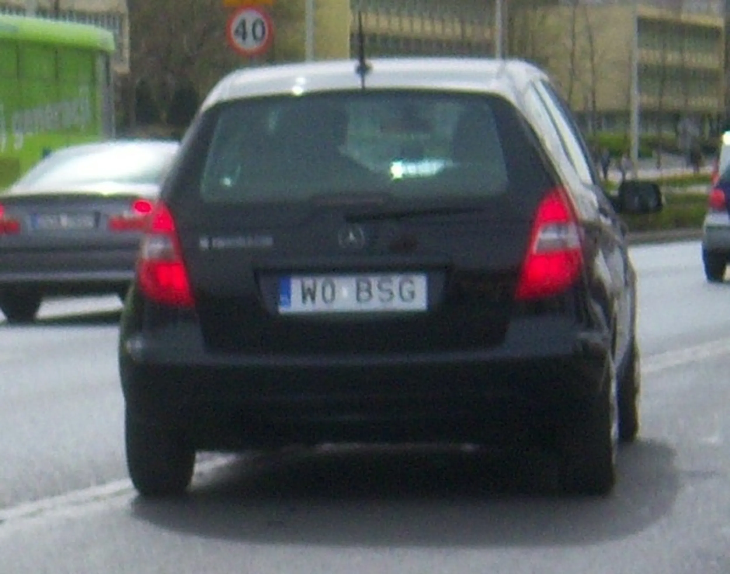 Fajny numer, blacha W0 BSG