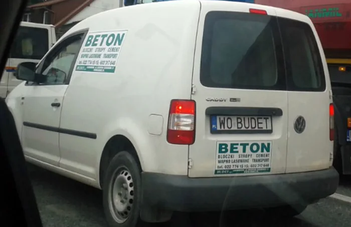 Fajny numer, blacha W0 BUDET