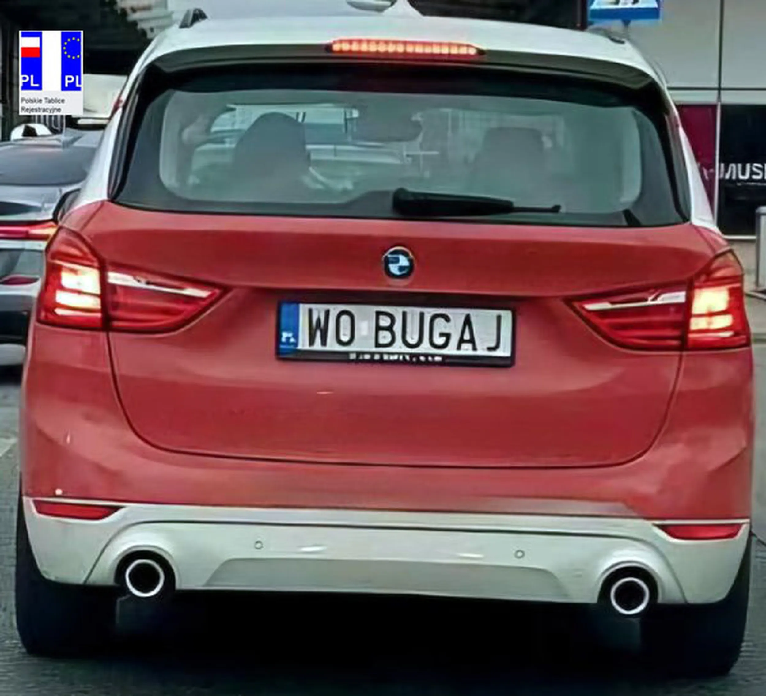 Fajny numer, blacha W0 BUGAJ