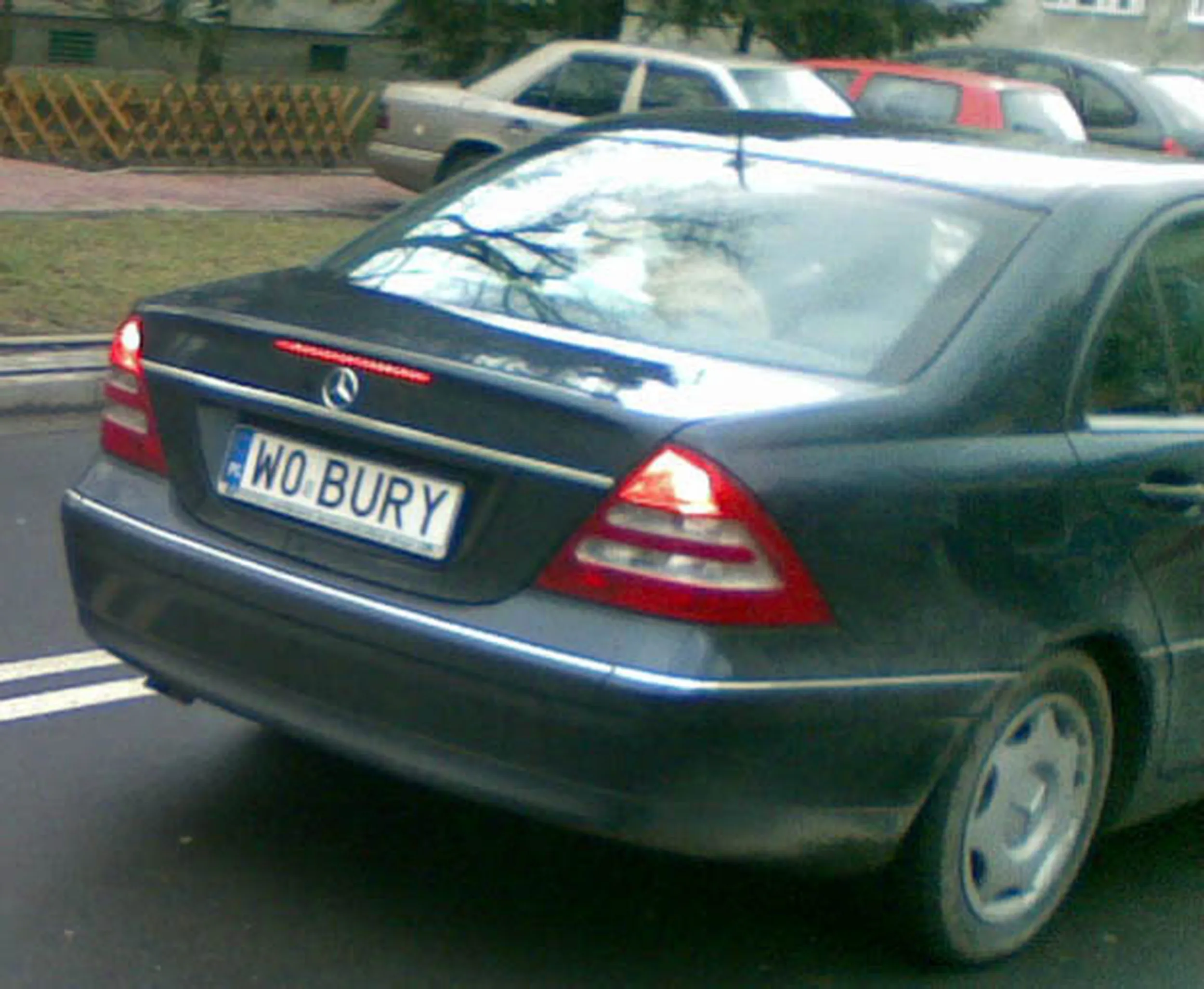 Fajny numer, blacha W0 BURY