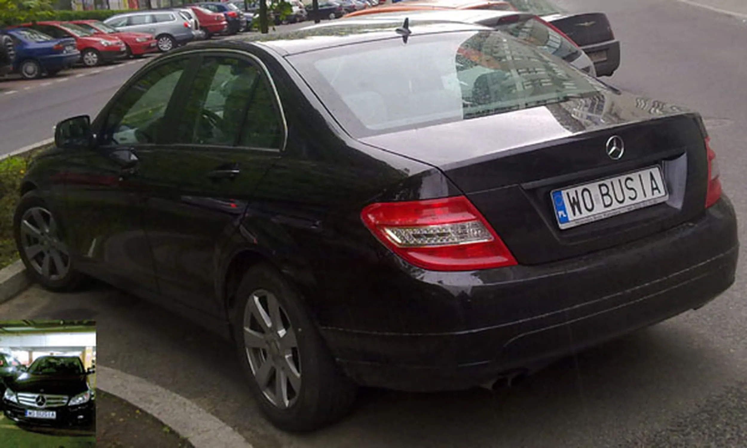 Fajny numer, blacha W0 BUSIA