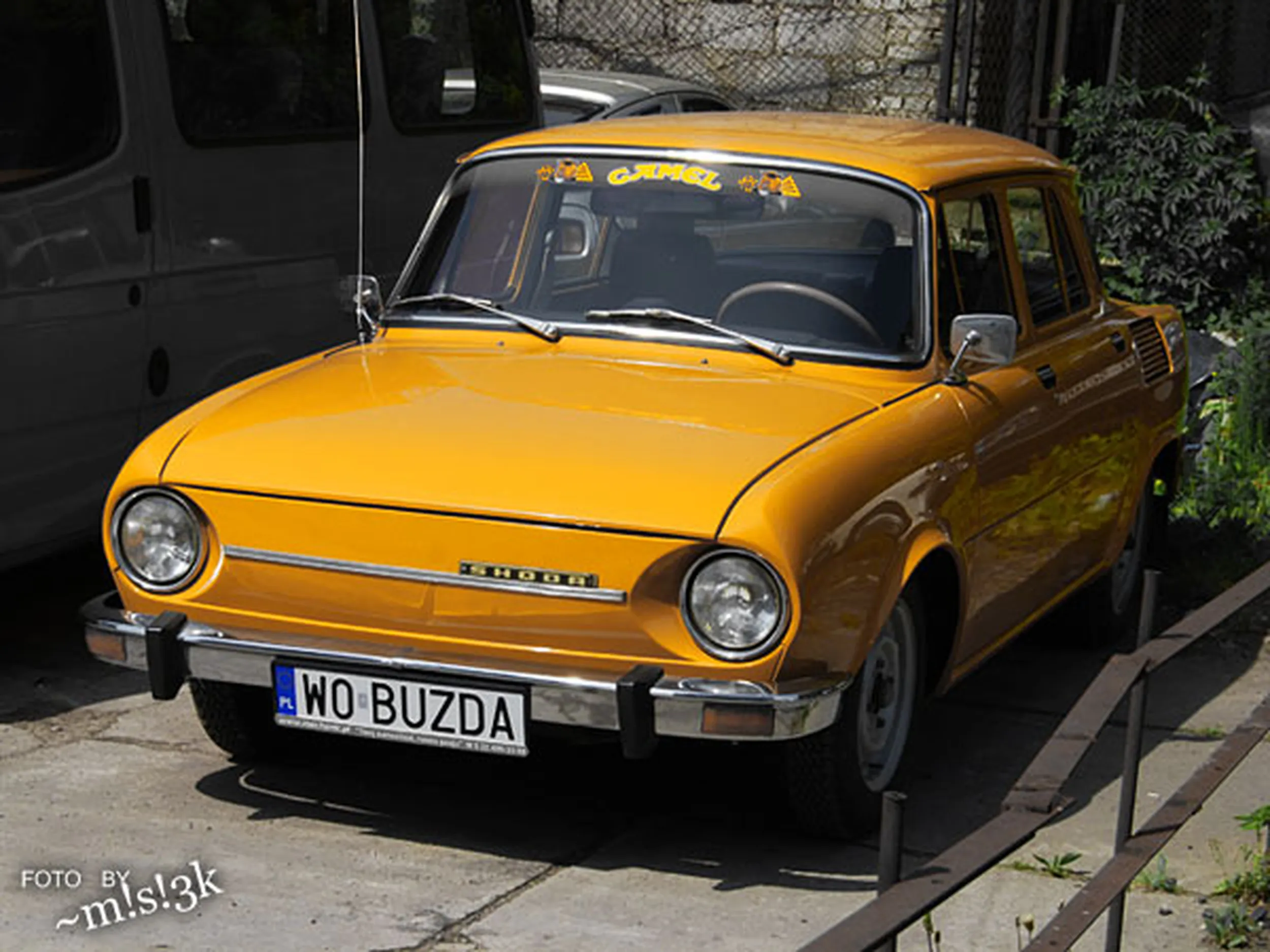 Fajny numer, blacha W0 BUZDA