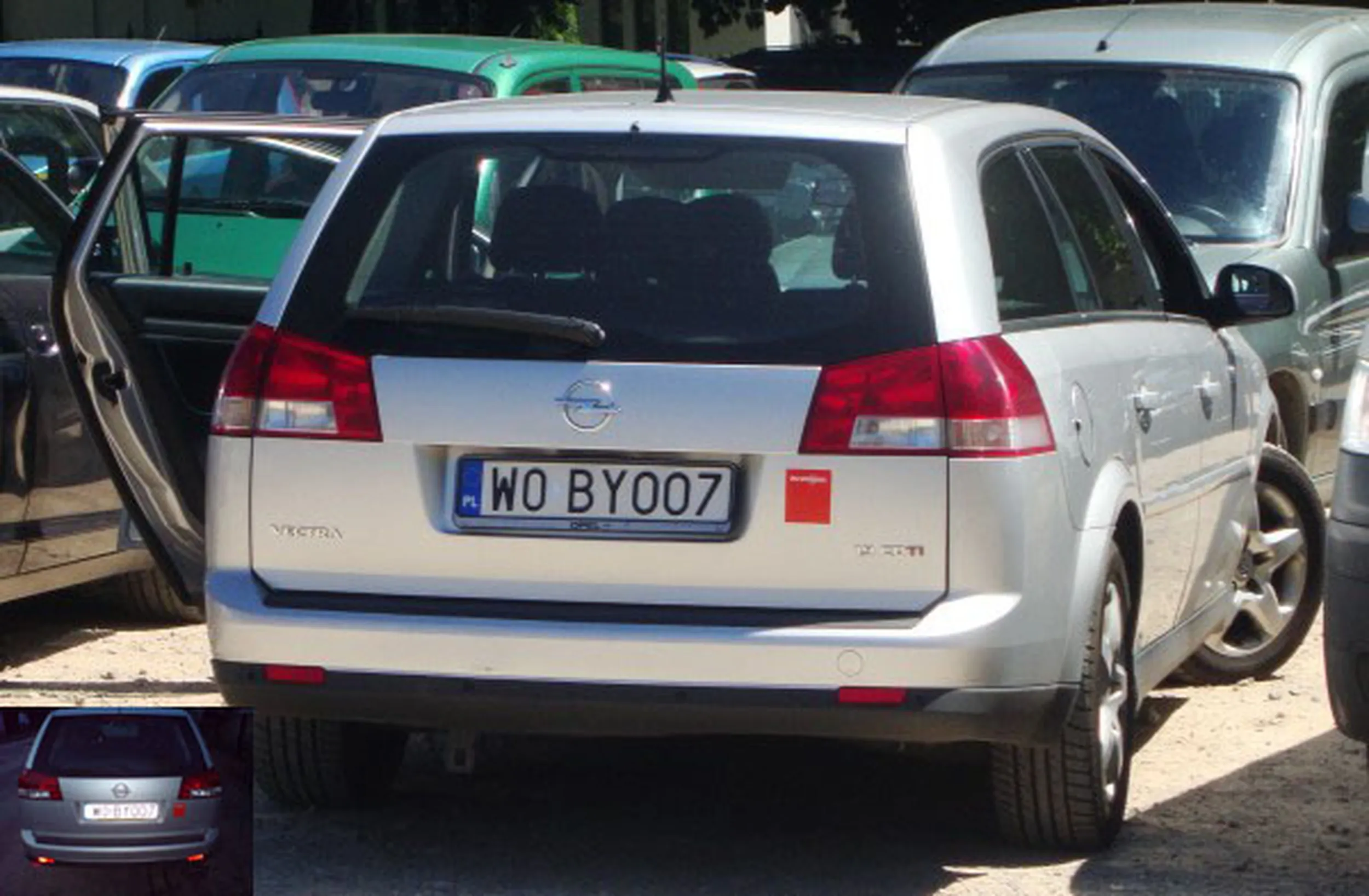 Fajny numer, blacha W0 BYOO7