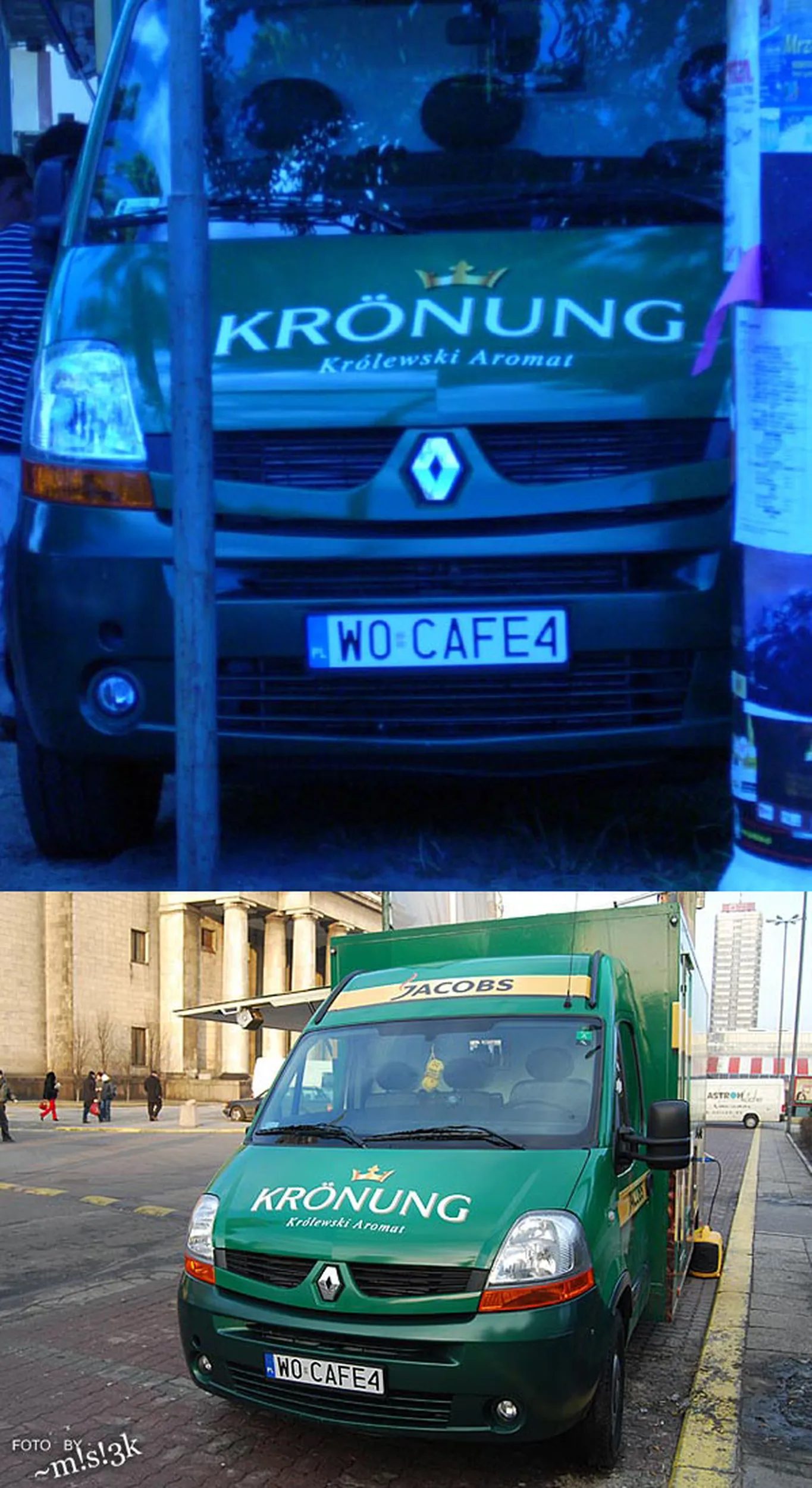 Fajny numer, blacha W0 CAFE4