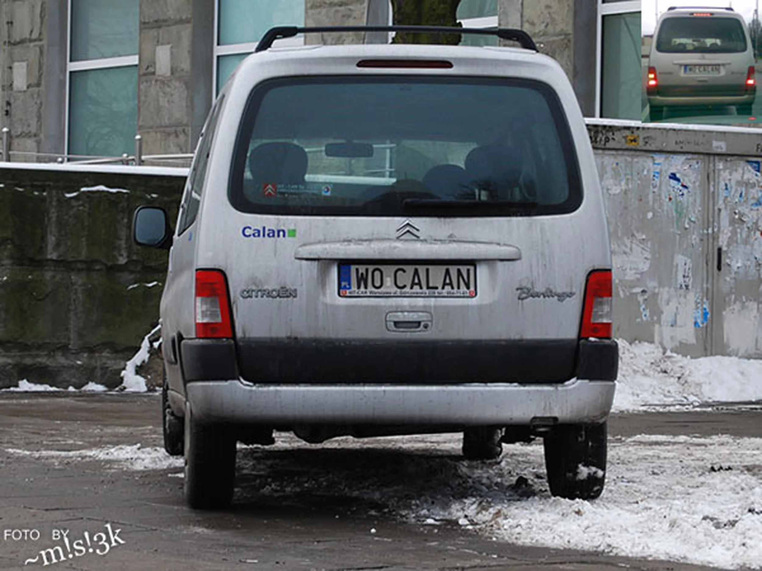 Fajny numer, blacha W0 CALAN